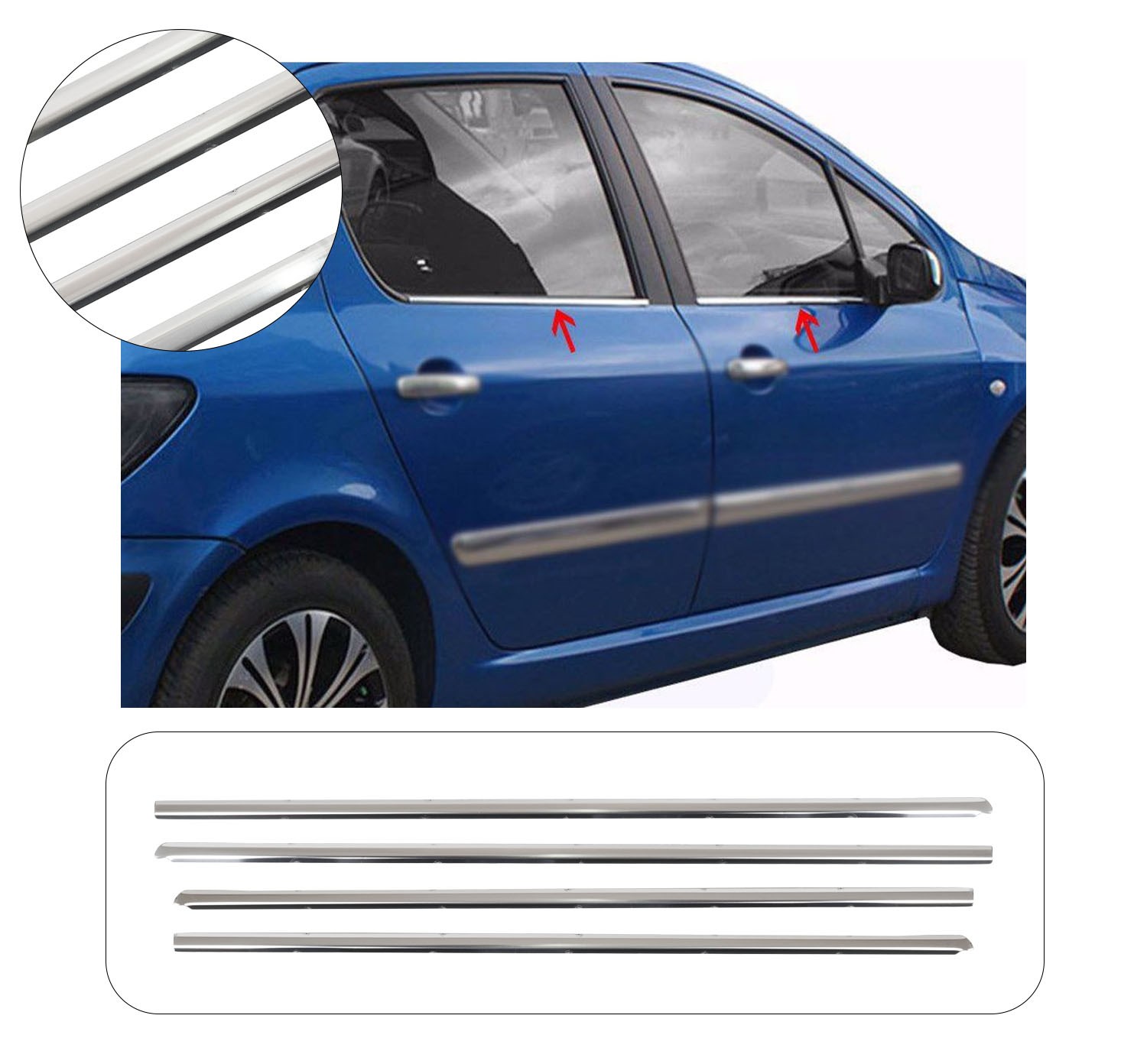 PEUGEOT 307 2001-2008 CAM ÇITASI