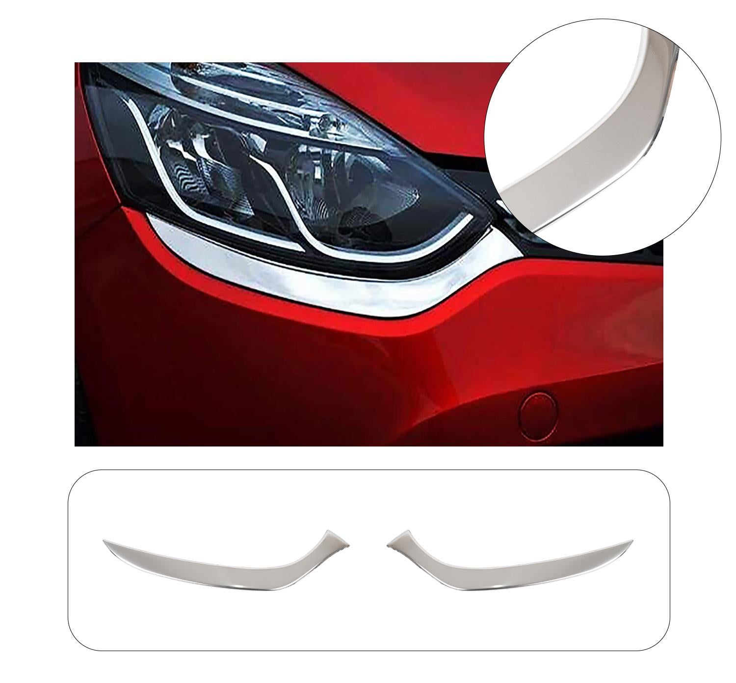 Renault Clıo 4 - Ön Far Kaşı Krom - 2 Parça P.çelik