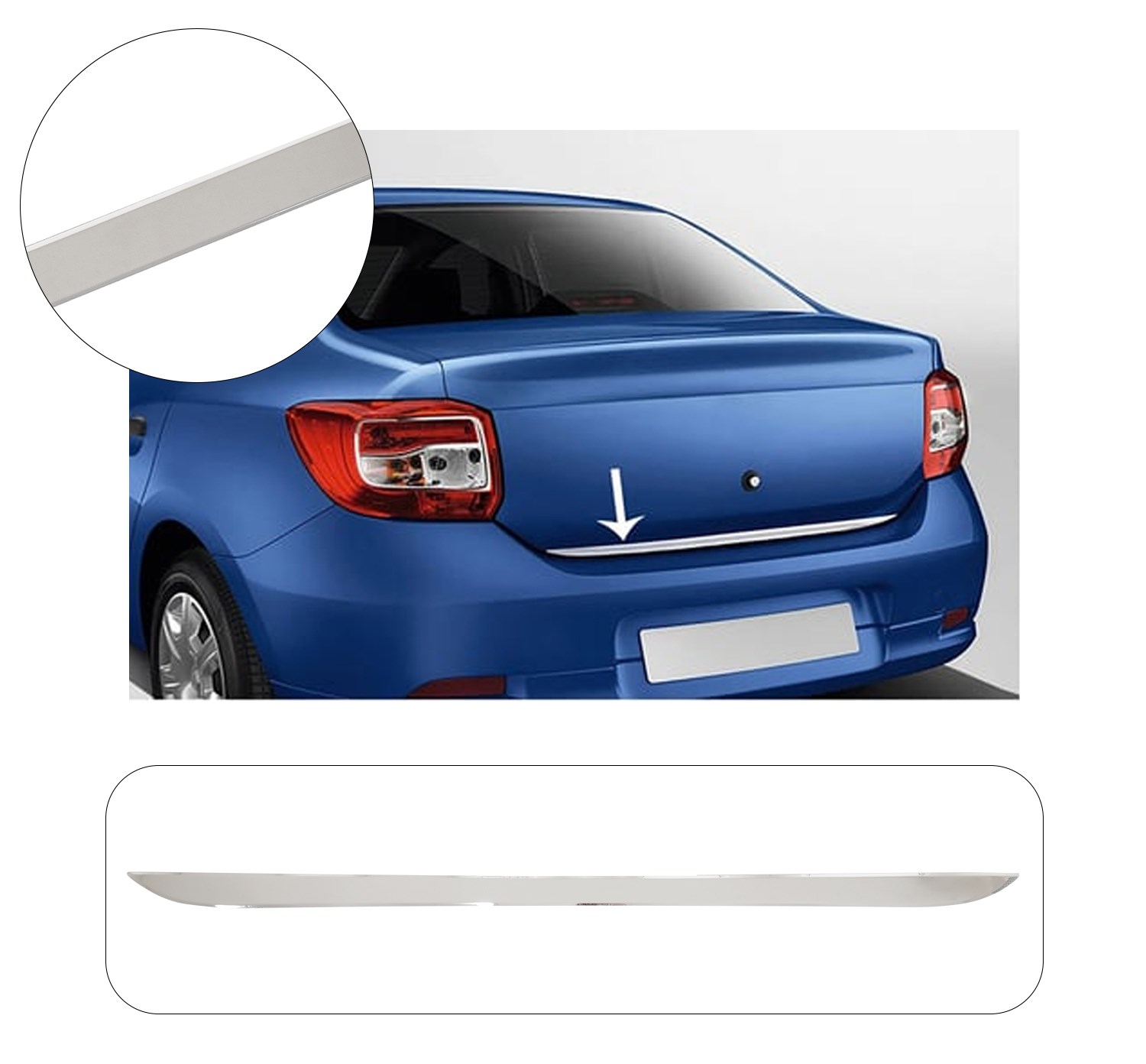 RENAULT SYMBOL 2013- BAGAJ ALT ÇITA