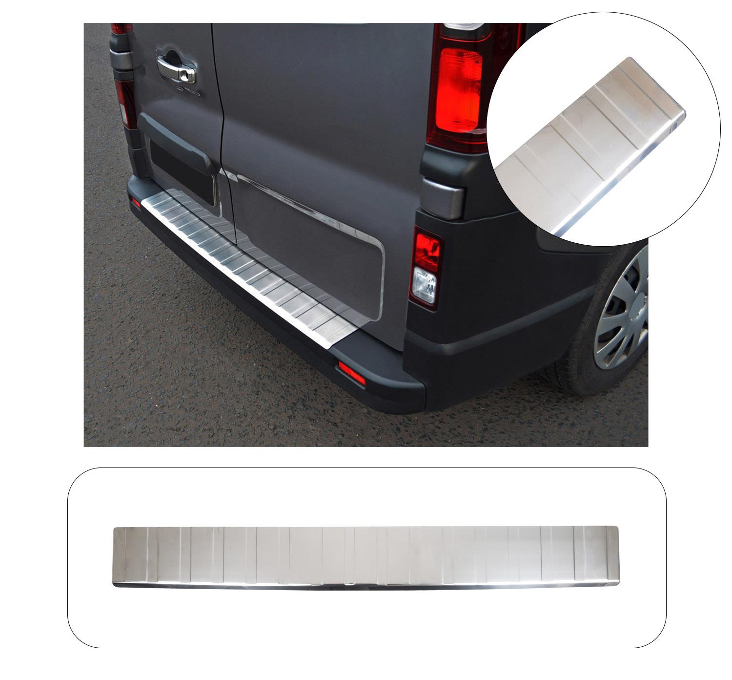 RENAULT TRAFIC 2014 SONRASI ARKA TAMPON ÜSTÜ KORUMA