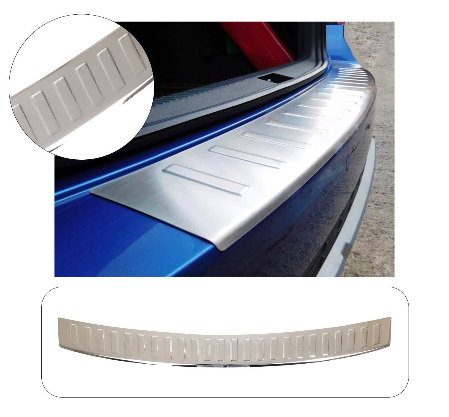 SKODA OCTAVIA A7 SD 2013-2016 KROM PARLAK ARKA TAMPON ÜSTÜ KORUMA
