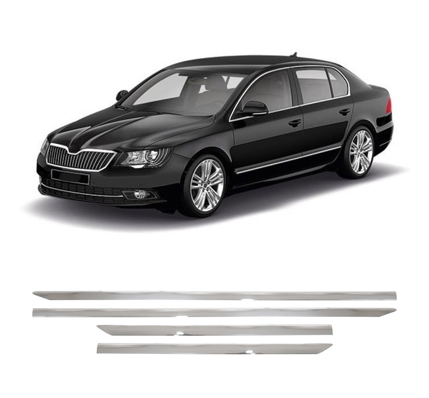 SKODA SUPER B YAN  KAPI ÇITASI 4 PRÇ