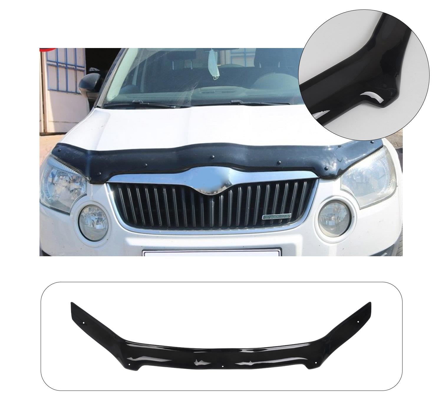Skoda Yeti 2009 - 2013 Uyumlu 4mm Abs Ön Kaput Koruma Rüzgarlığı