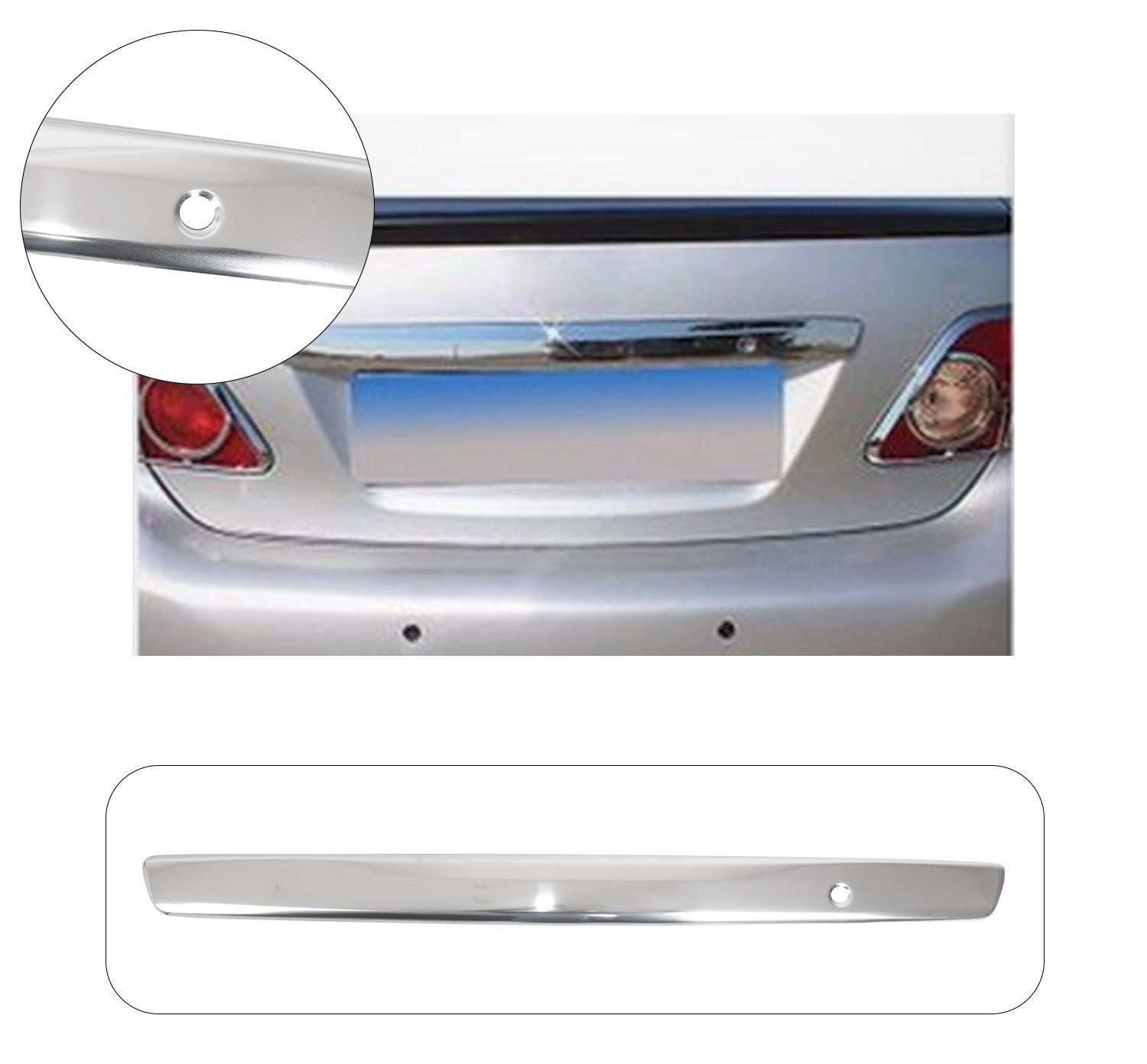 TOYOTA COROLLA 2006-2009 BAGAJ ÇITASI