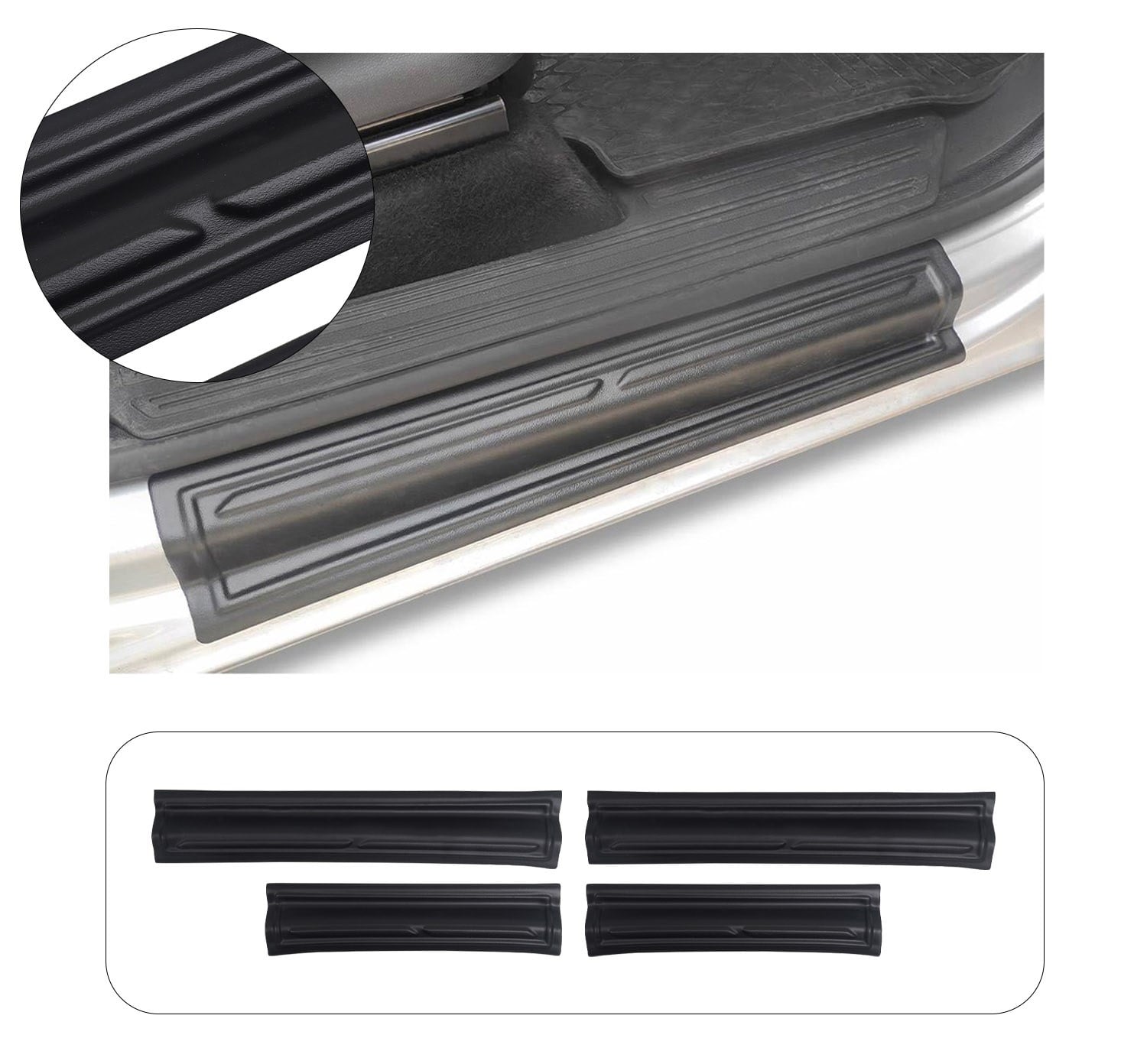 VW AMAROK 2010- ABS KAPI EŞİĞİ 4 PRÇ