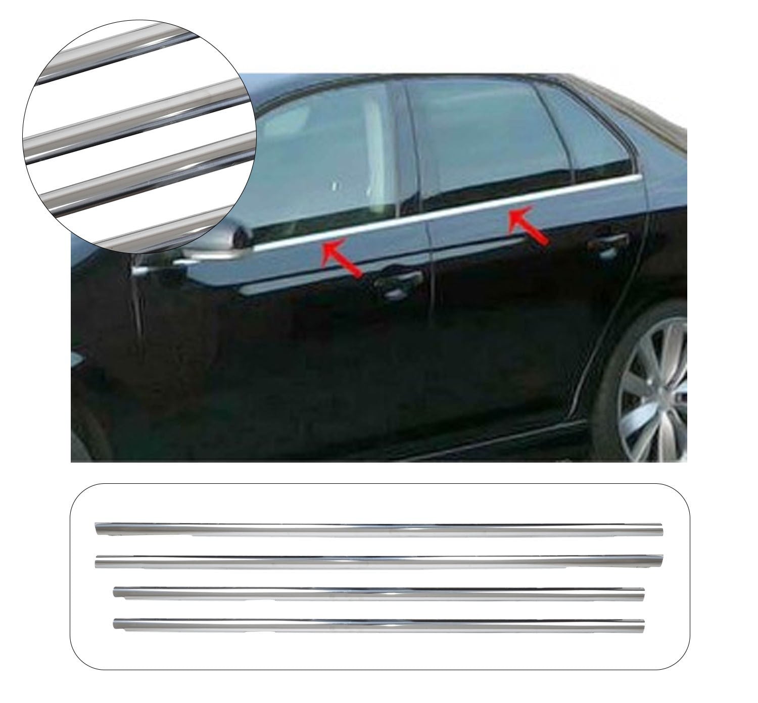 VW JETTA ESKİ MODEL CAM ÇITASI