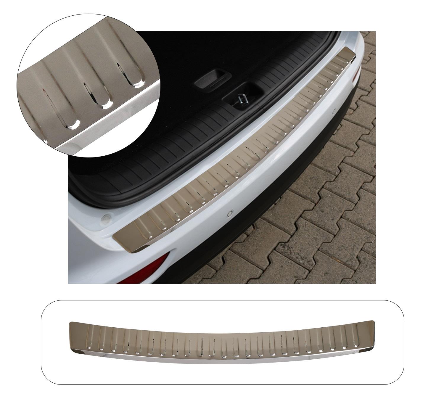 VW PASSAT 3B-3BG VARIANT BJ 1996-2005 KROM PARLAK ARKA TAMPON ÜSTÜ KORUMA