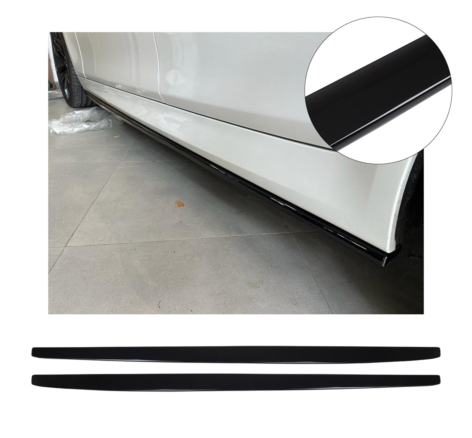 BMW F10 M5 2010-2015 MTECH SIDE SKIRTS LİP MARŞPİYEL