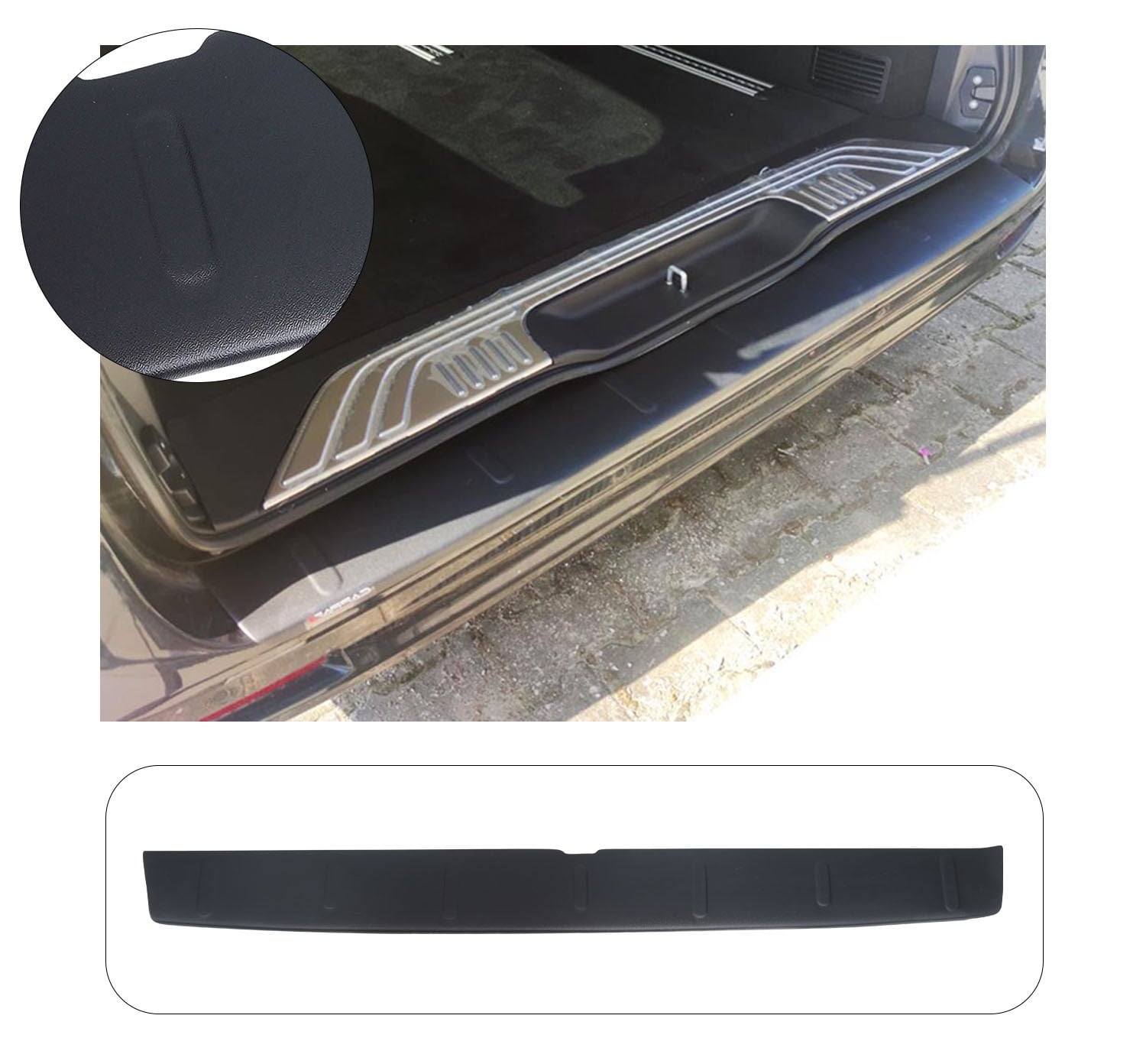 BMW V CLASS 2019- ABS GENİŞ ARKA TAMPON KORUMA