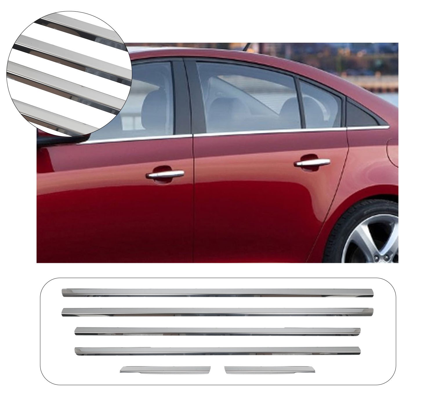 CHEVROLET CRUZE 2009- SD CAM ÇITASI 6 PRÇ