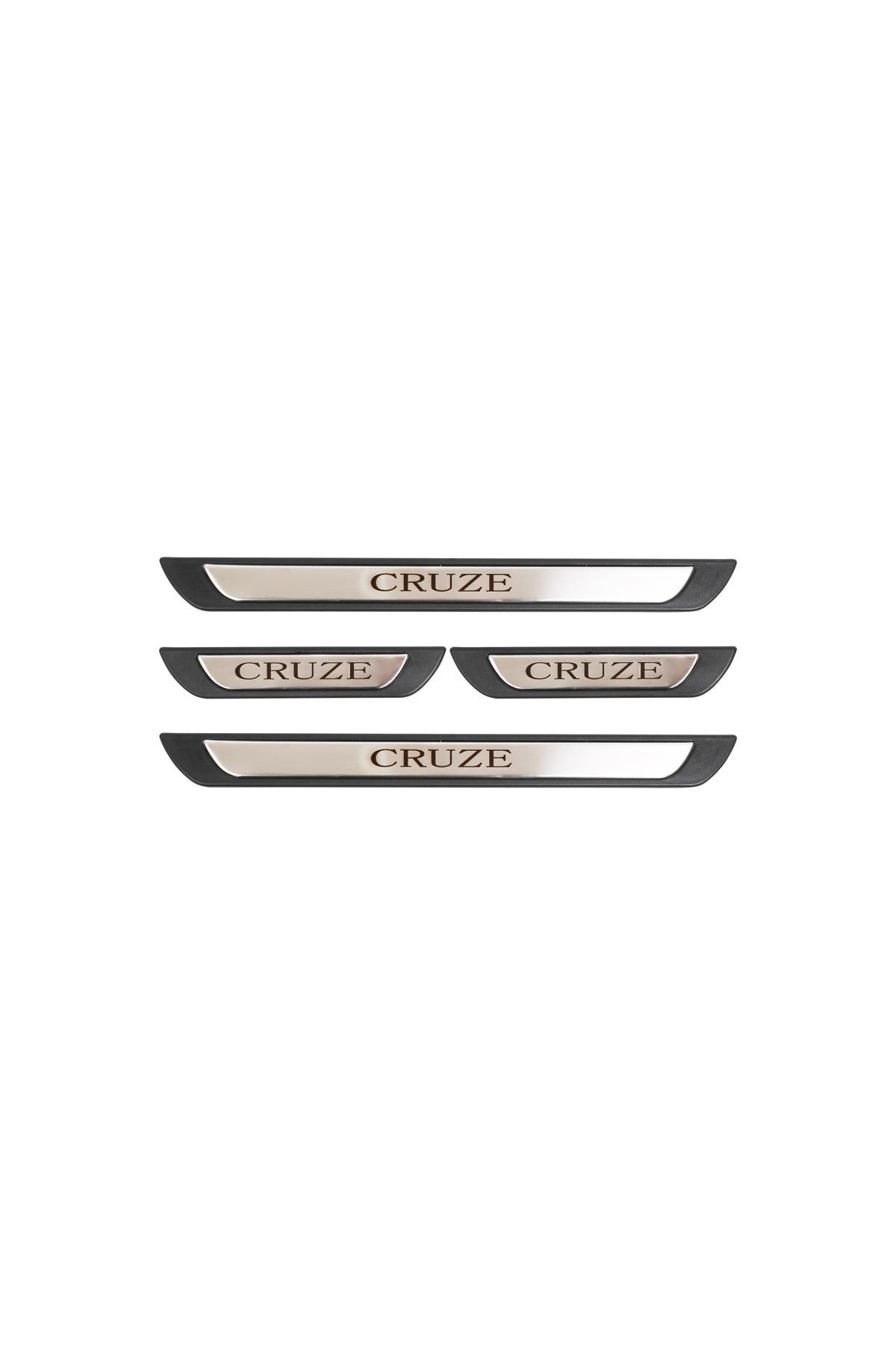 CHEVROLET CRUZE  4 PRÇ. İÇ KAPI EŞİĞİ KROM ABS