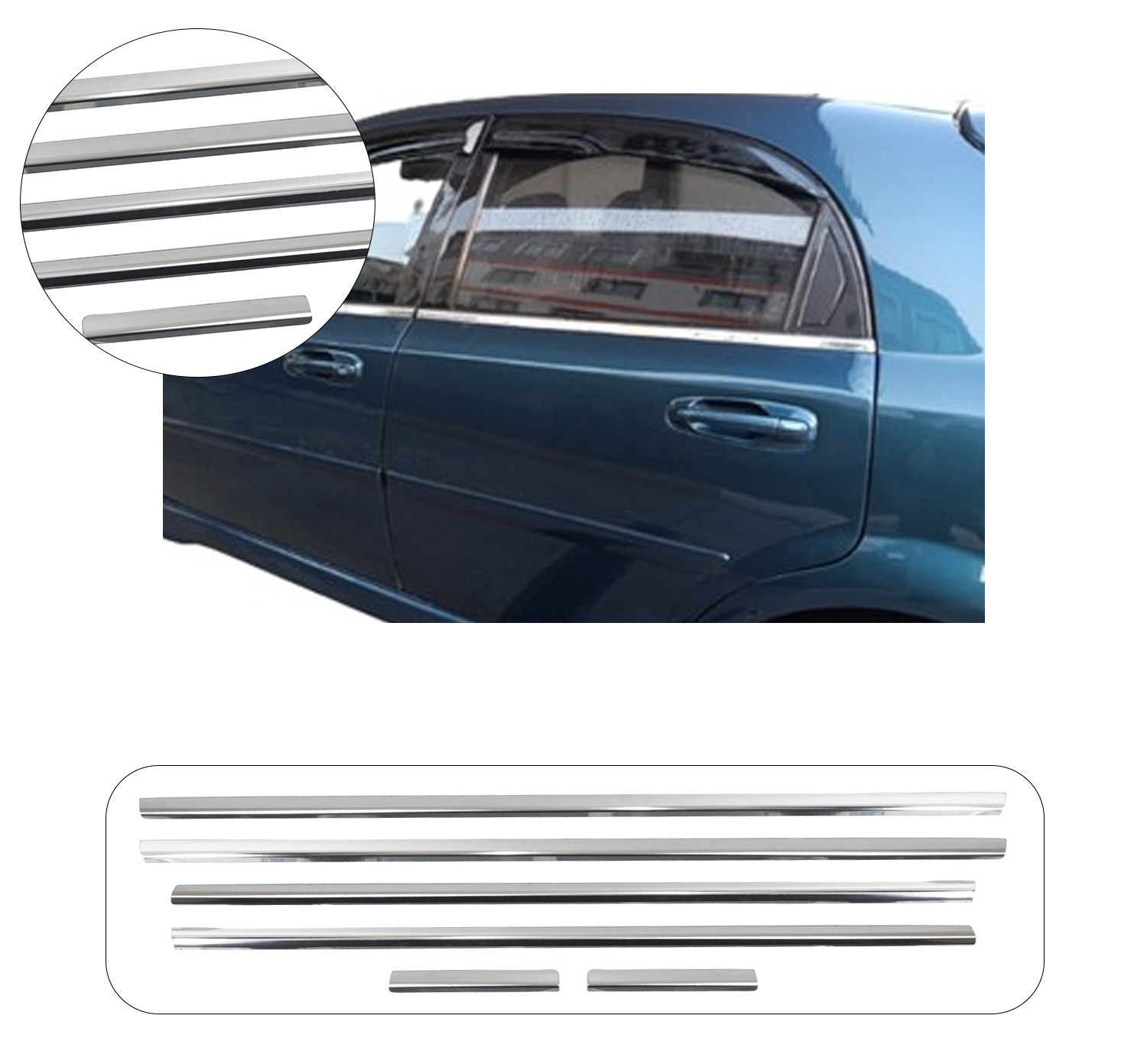 CHEVROLET LACETTI 2000- CAM ÇITASI 6 PRÇ