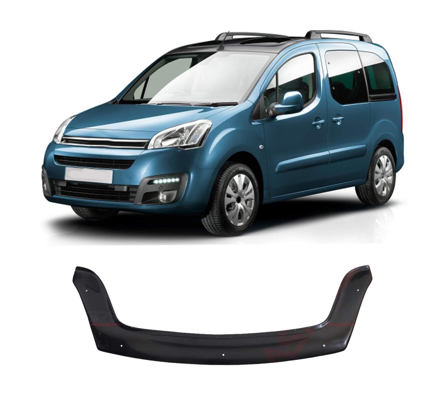 Citroen Berlingo Uyumlu 2009-2017 Abs Kaput Rüzgarlığı
