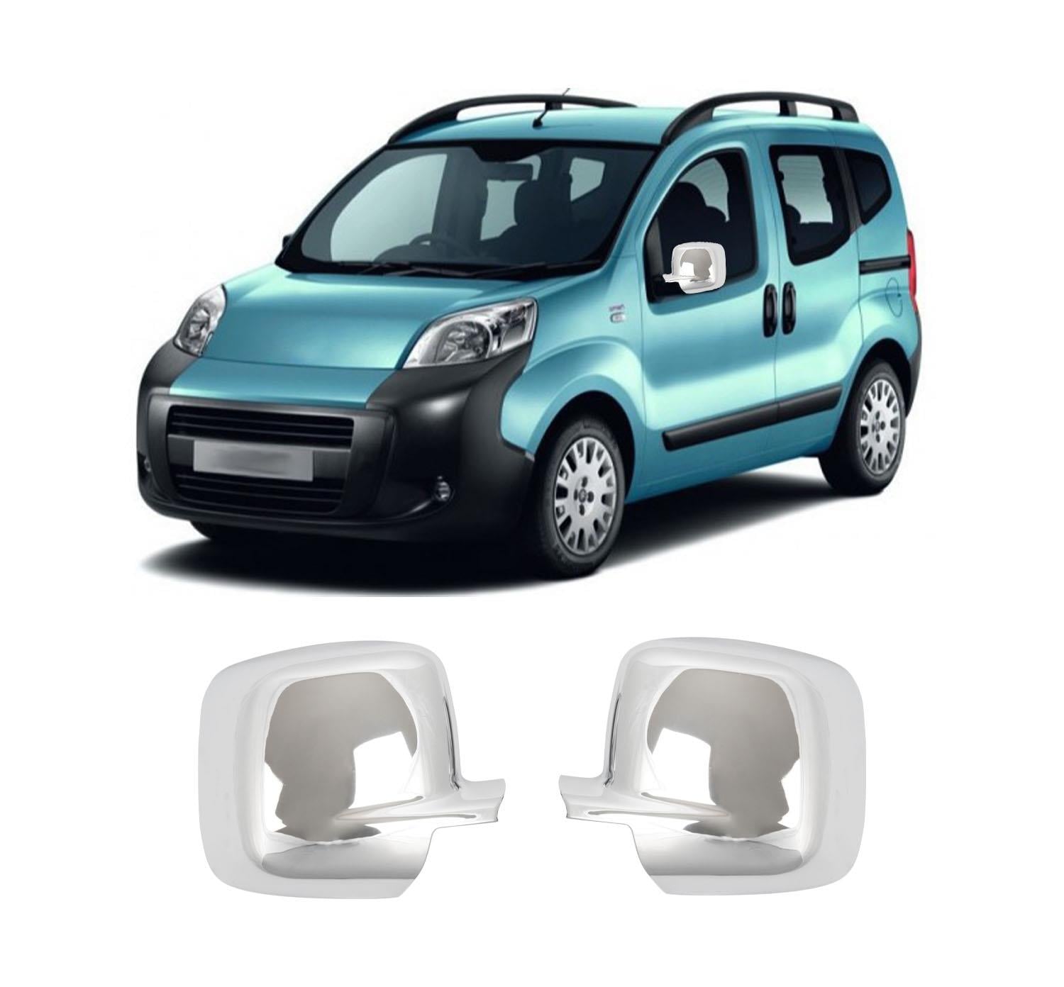 CITROEN NEMO 2007-2016 AYNA KAPAĞI ABS KROM