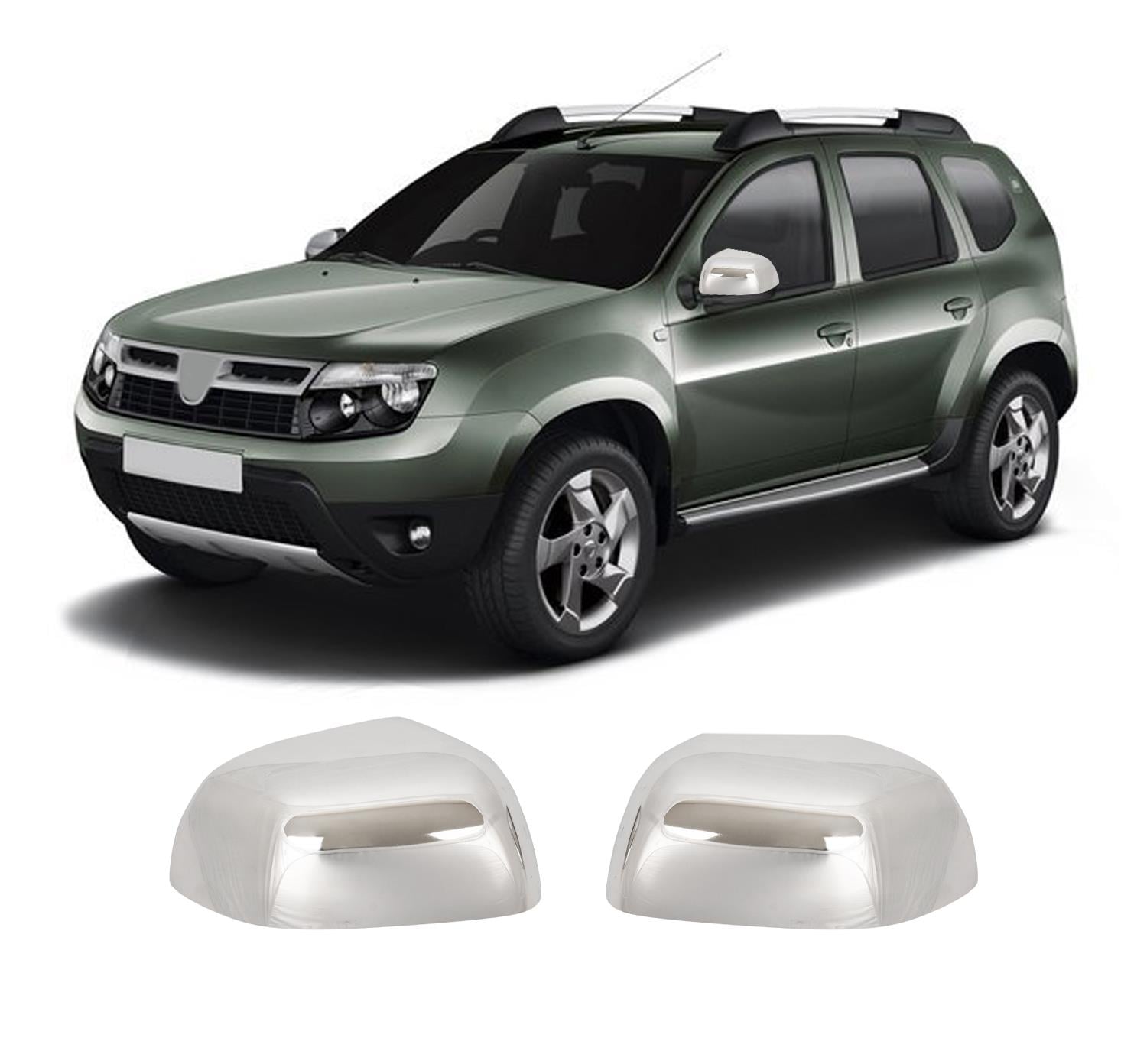 DACIA DUSTER 2010-2012 AYNA KAPAĞI PASLANMAZ ÇELİK