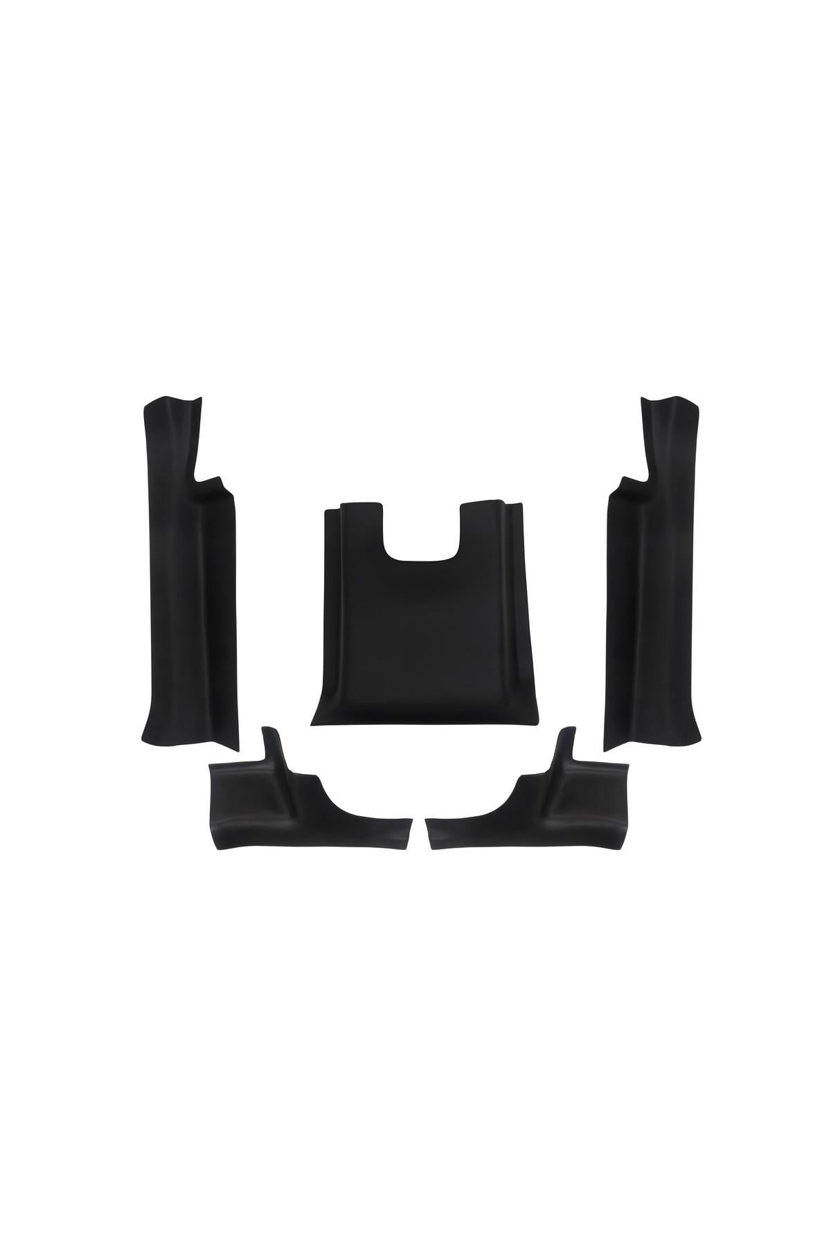 Dacia Duster 2010-2017 Halı Koruma Iç Kenar Plastiği 5 Prç.