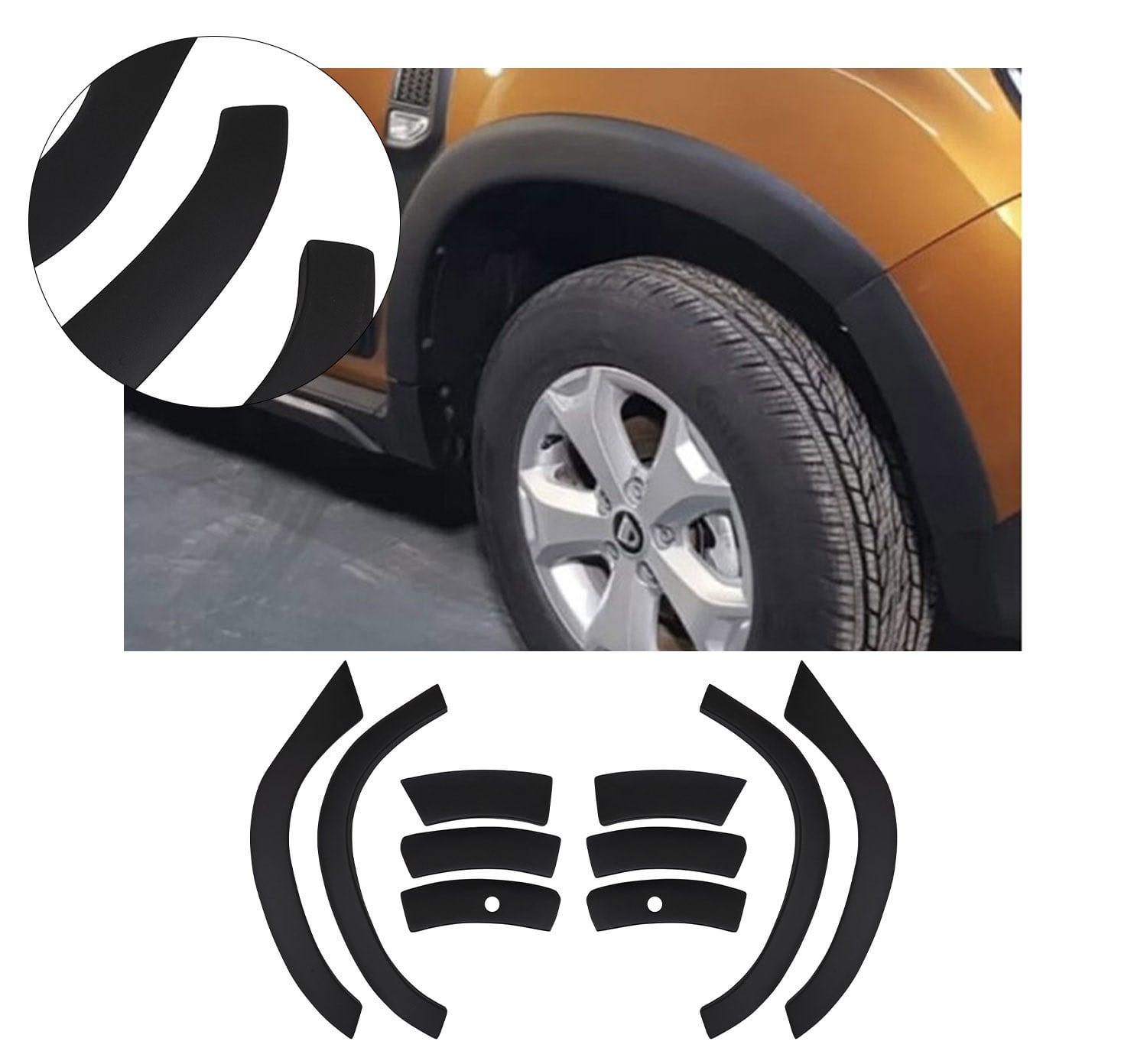 DACIA DUSTER 2018- DÜZ ÇAMURLUK DODİK