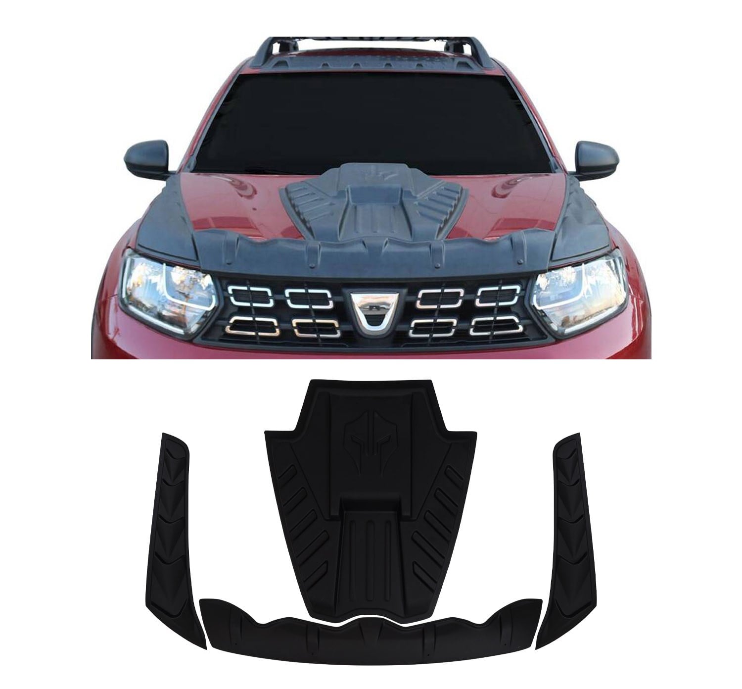 DACIA DUSTER 2018- ÖN KAPUT SCOOP VE DRAGON SET