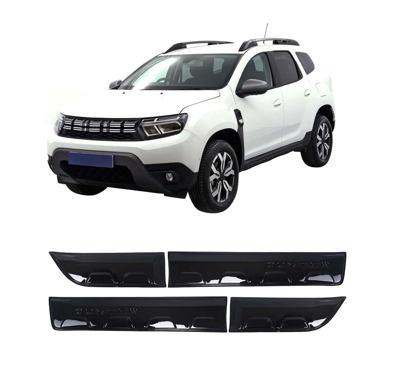 DACIA DUSTER 2018- PIANO BLACK DAMALI KAPI DODİK