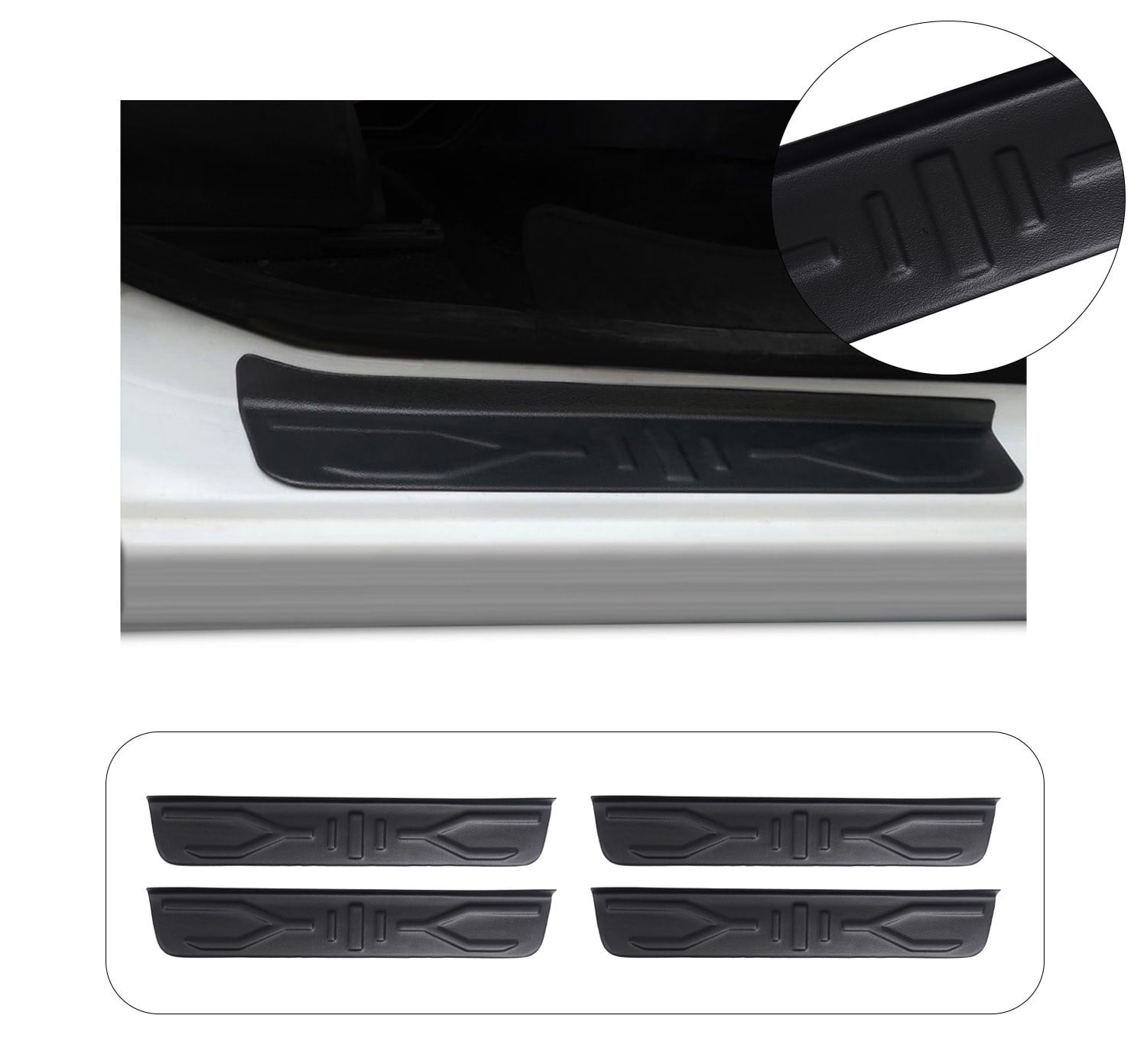 DACIA LODGY 2013- ABS KAPI EŞİĞİ 4 PRÇ