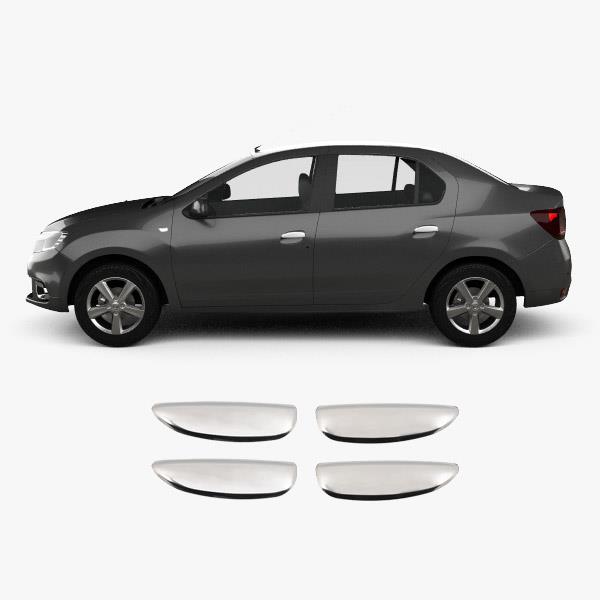 Dacia Logan 2005-2017 Kapı Kolu 4 Kapı Paslanmaz Çelik
