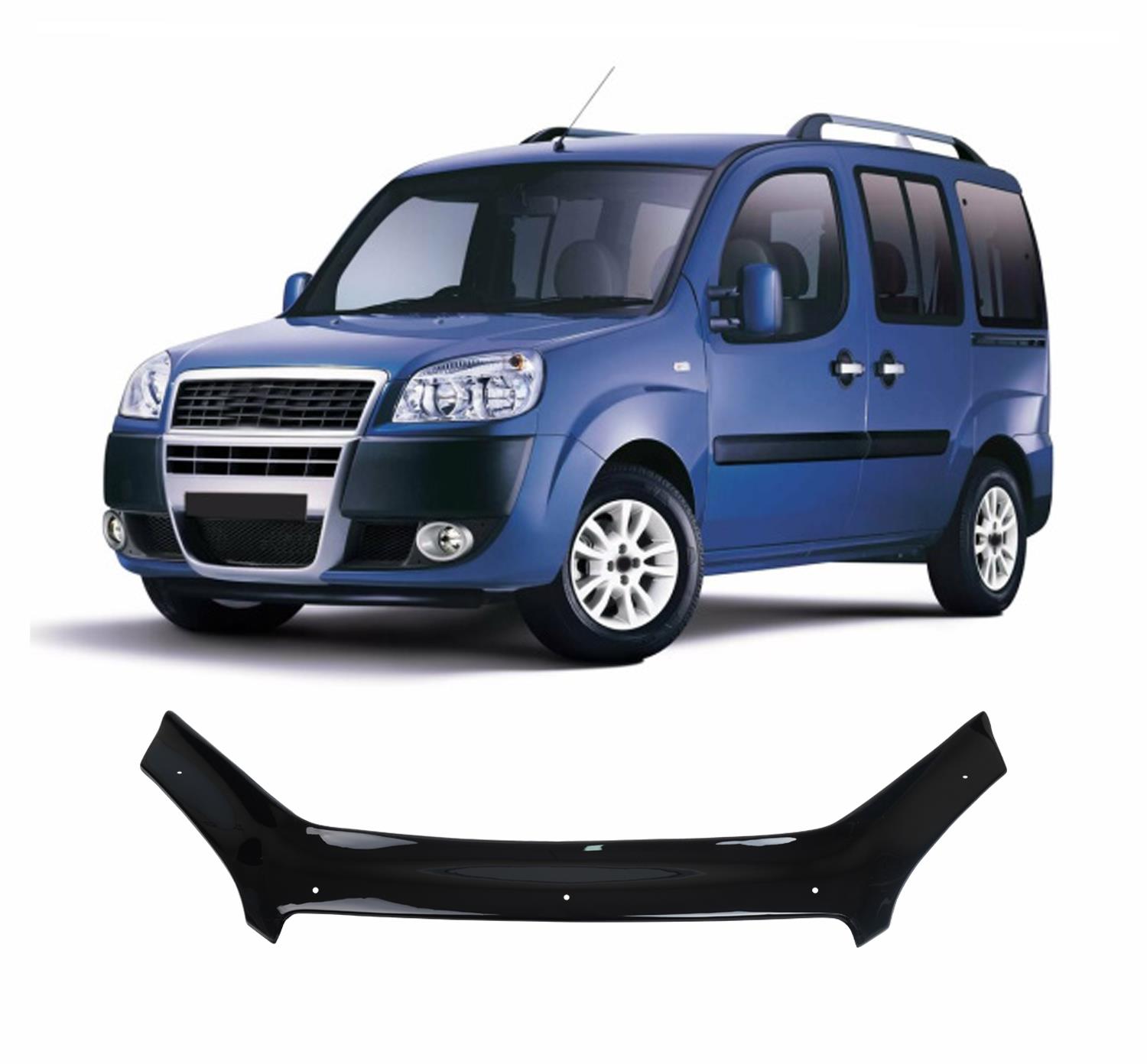Fiat Doblo 2006-2010 Kaput Rüzgarlığı Abs