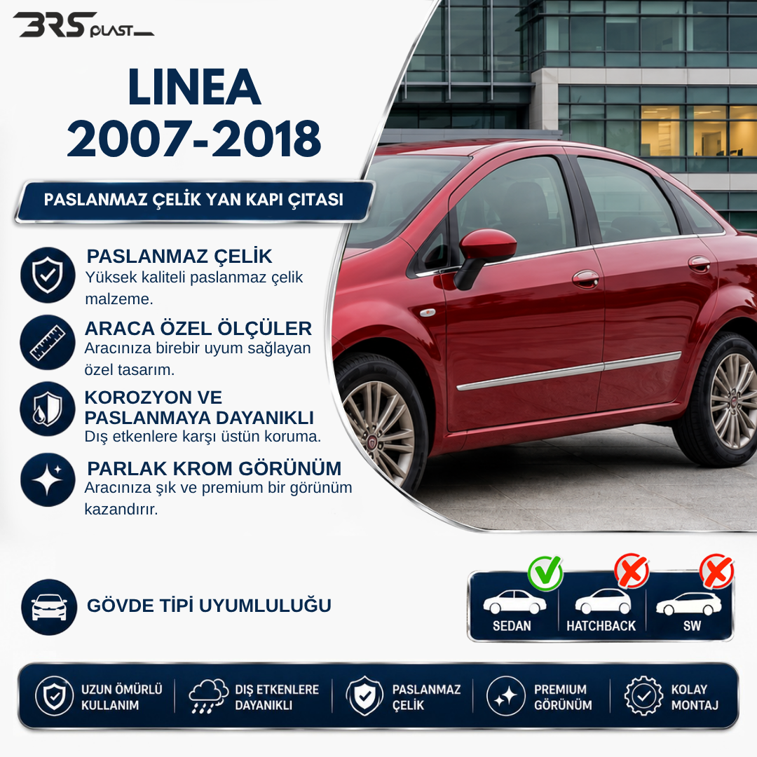 FIAT LINEA 2007- KAPI ÇITASI