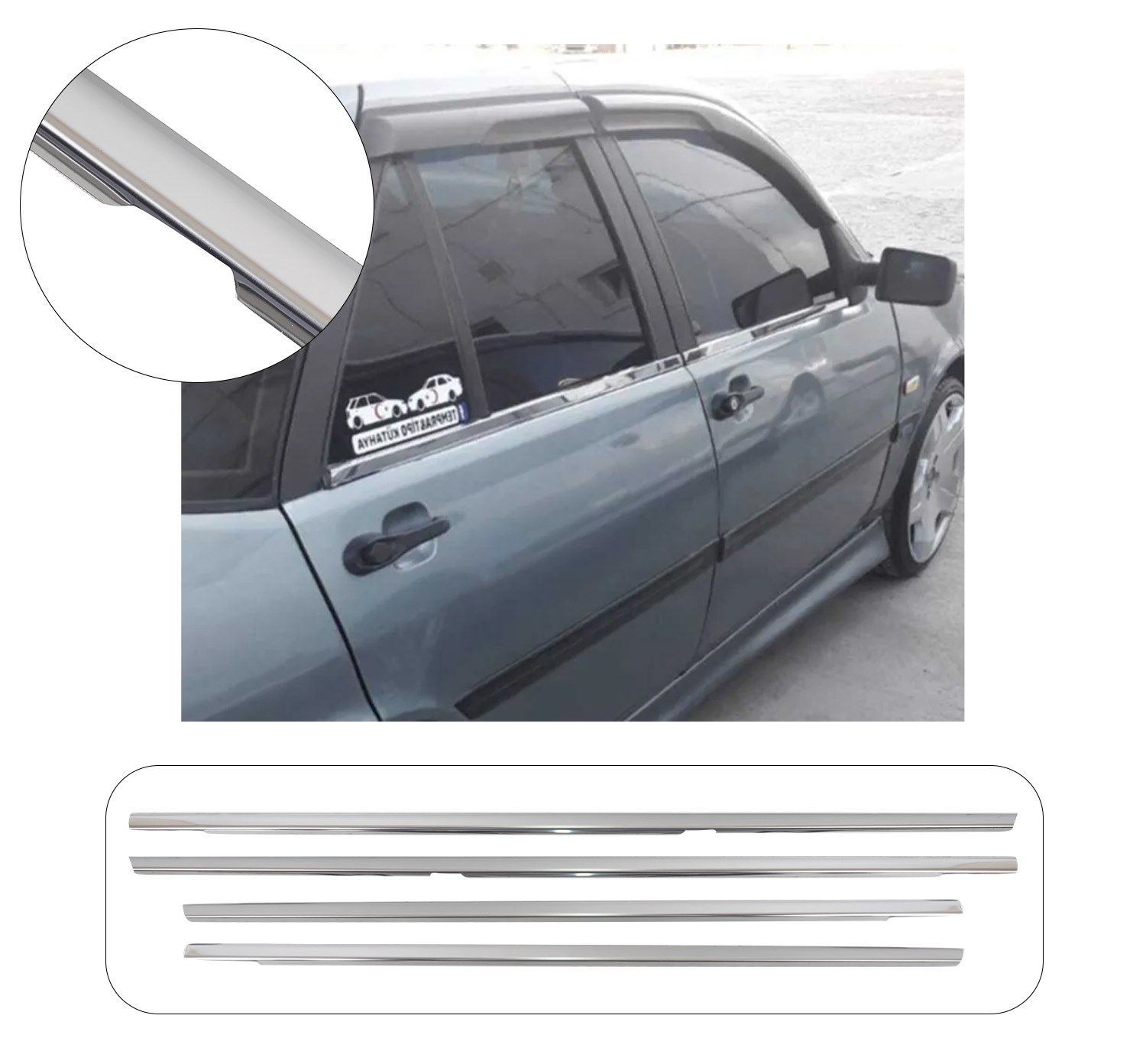 FIAT TEMPRA 1992-1998 CAM ÇITASI 4 PRÇ