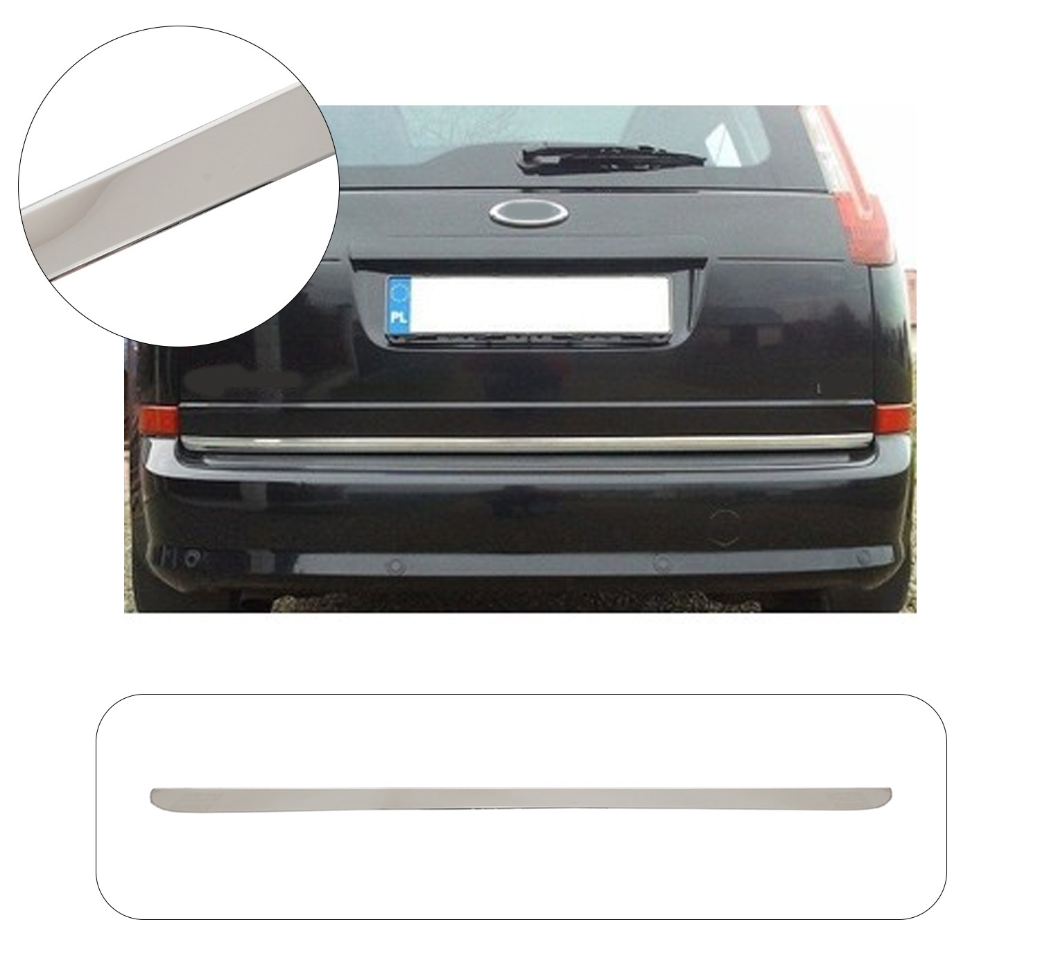 FORD C-MAX 2003-2010 BAGAJ ALT ÇITA