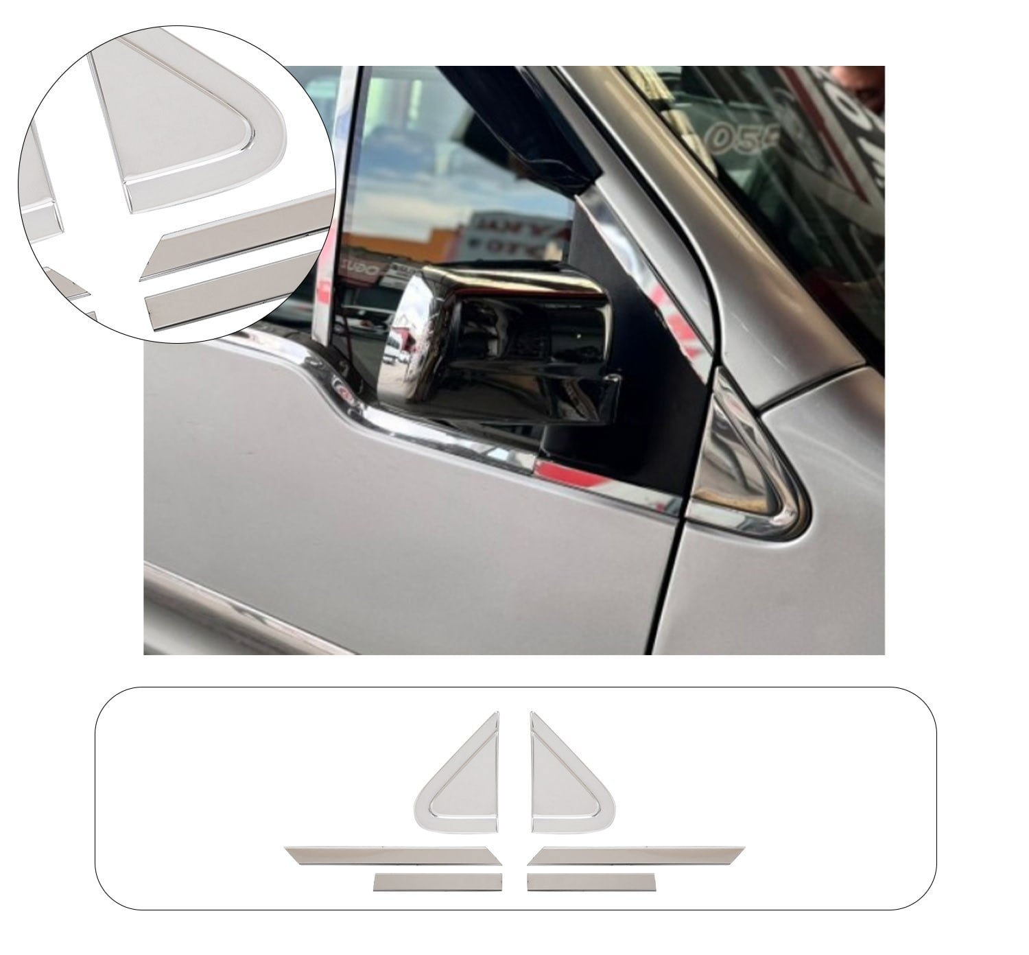 FORD CONNECT 2002- AYNA ÜÇGENİ 6 PRÇ