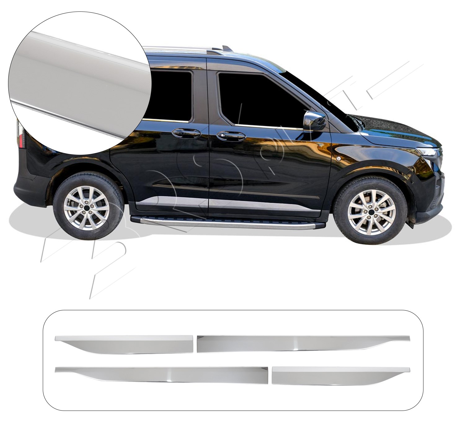FORD COURIER 2023- YAN KAPI ÇITASI 4 PRÇ