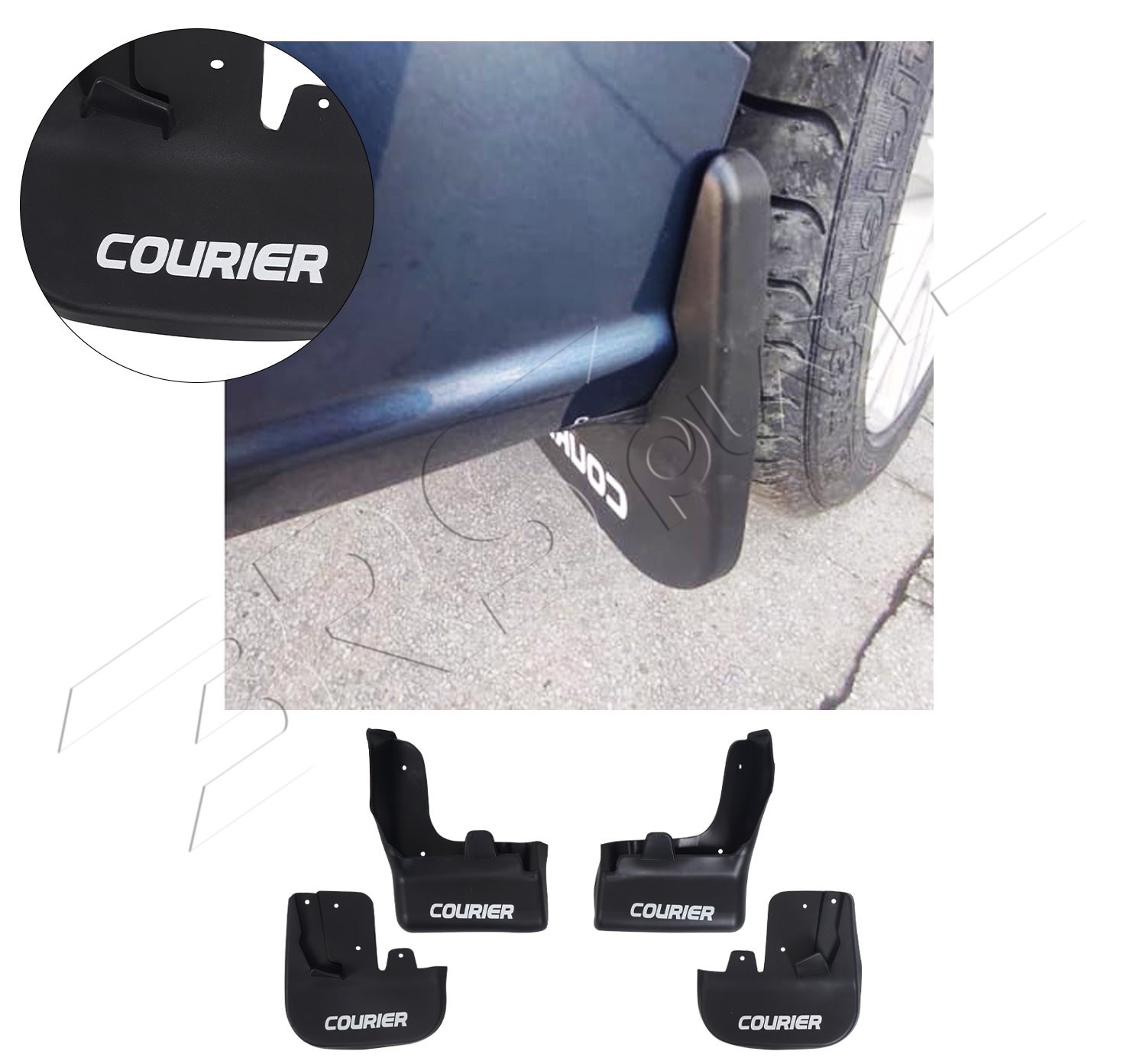 FORD COURIER PAÇALIK ÇAMURLUK