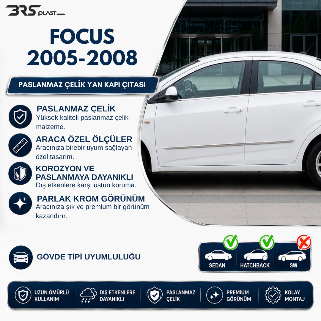 FORD FOCUS 2  2005-2011 KAPI ÇITASI