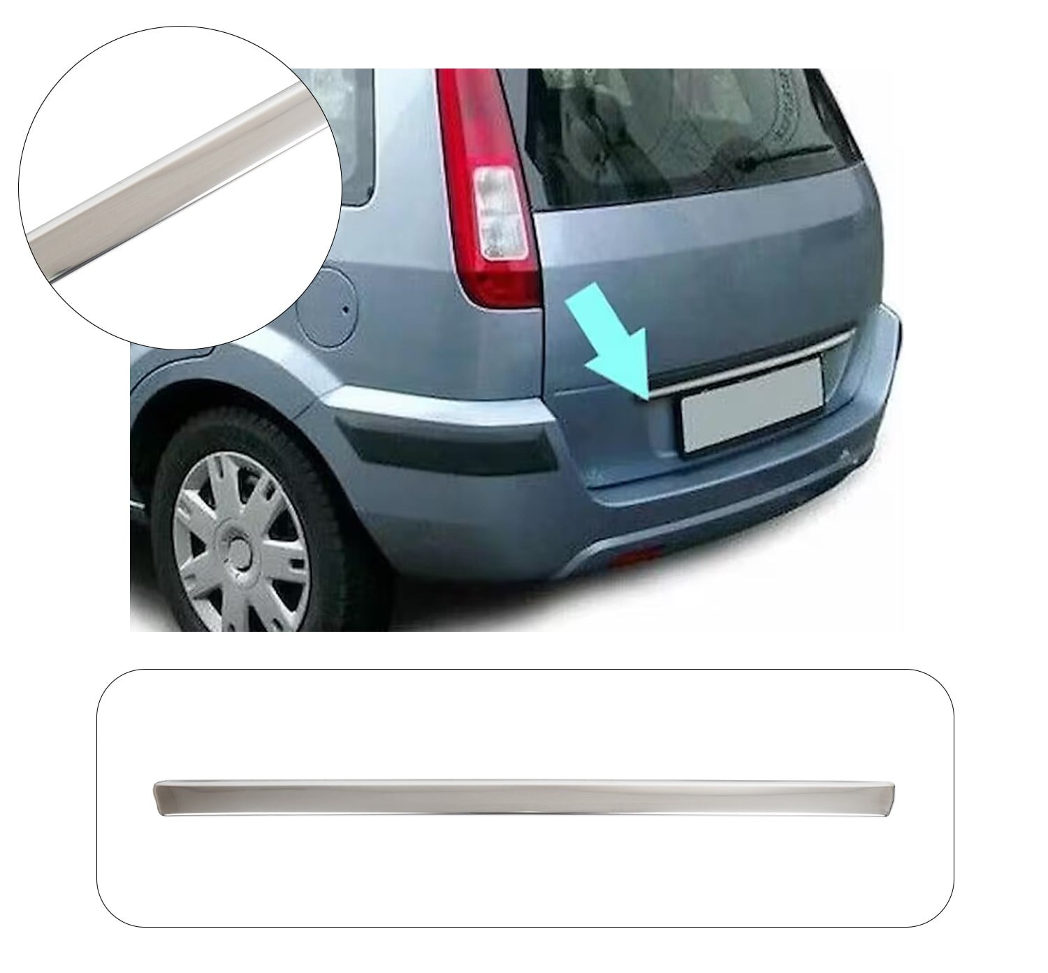 FORD FUSION 2002-2012 BAGAJ ÇITASI