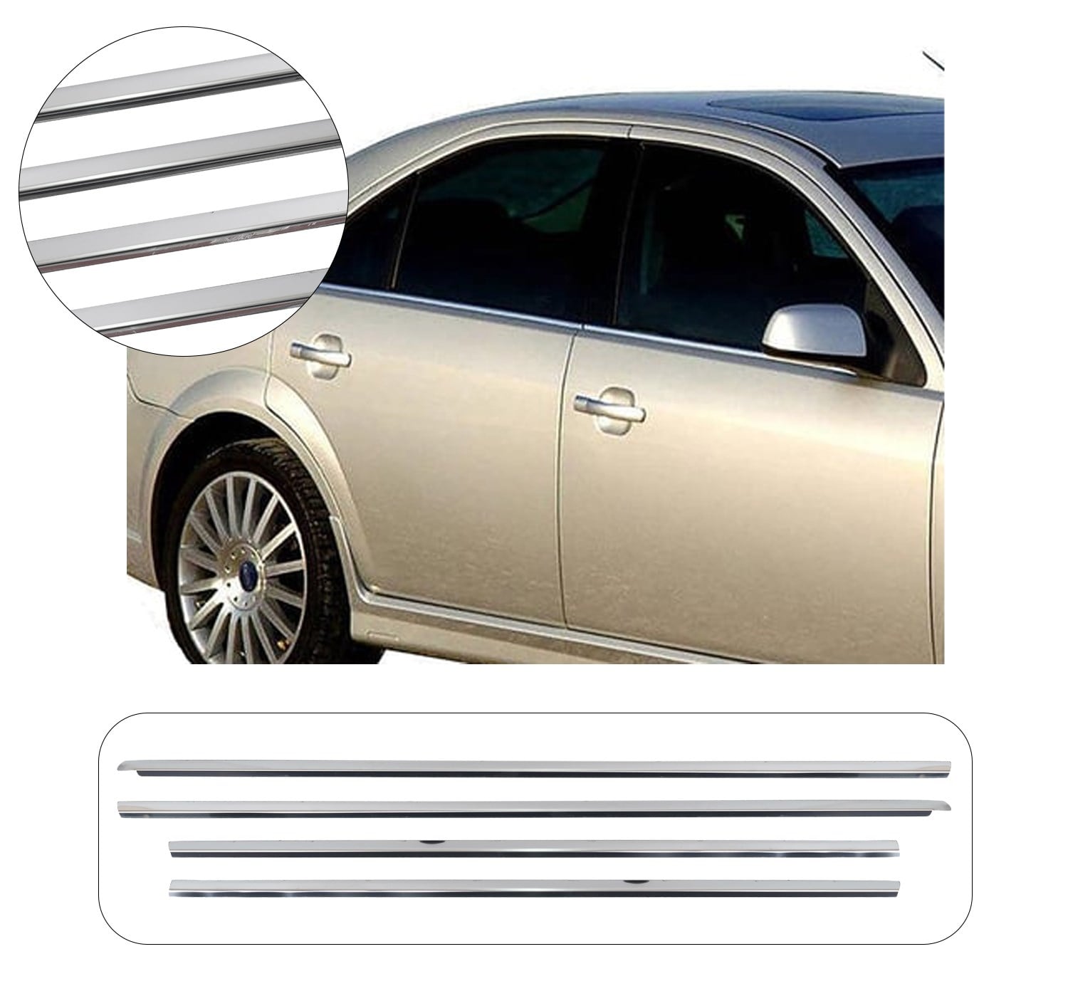 FORD MONDEO 2000-2007 CAM ÇITASI 4 PRÇ/