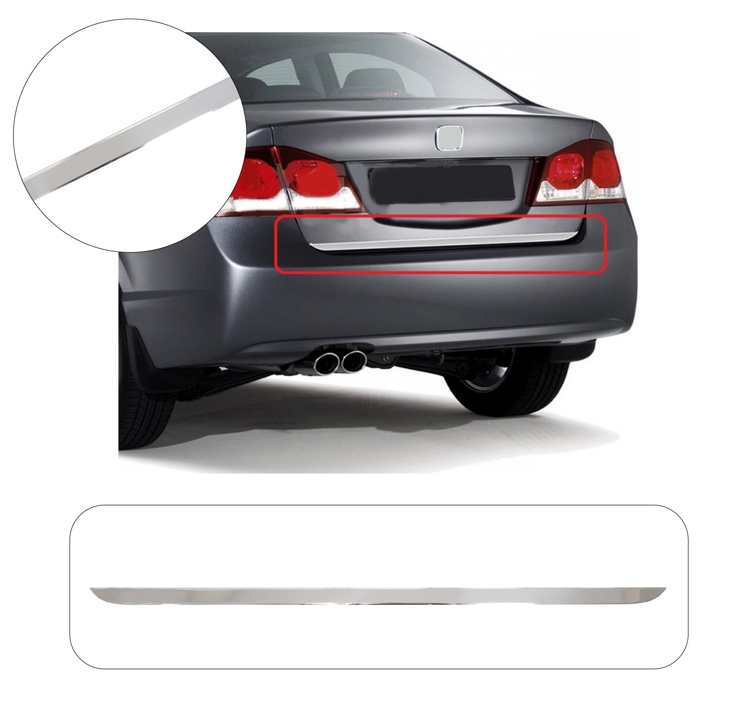HONDA CIVIC 2006-2011 BAGAJ ALT ÇITA