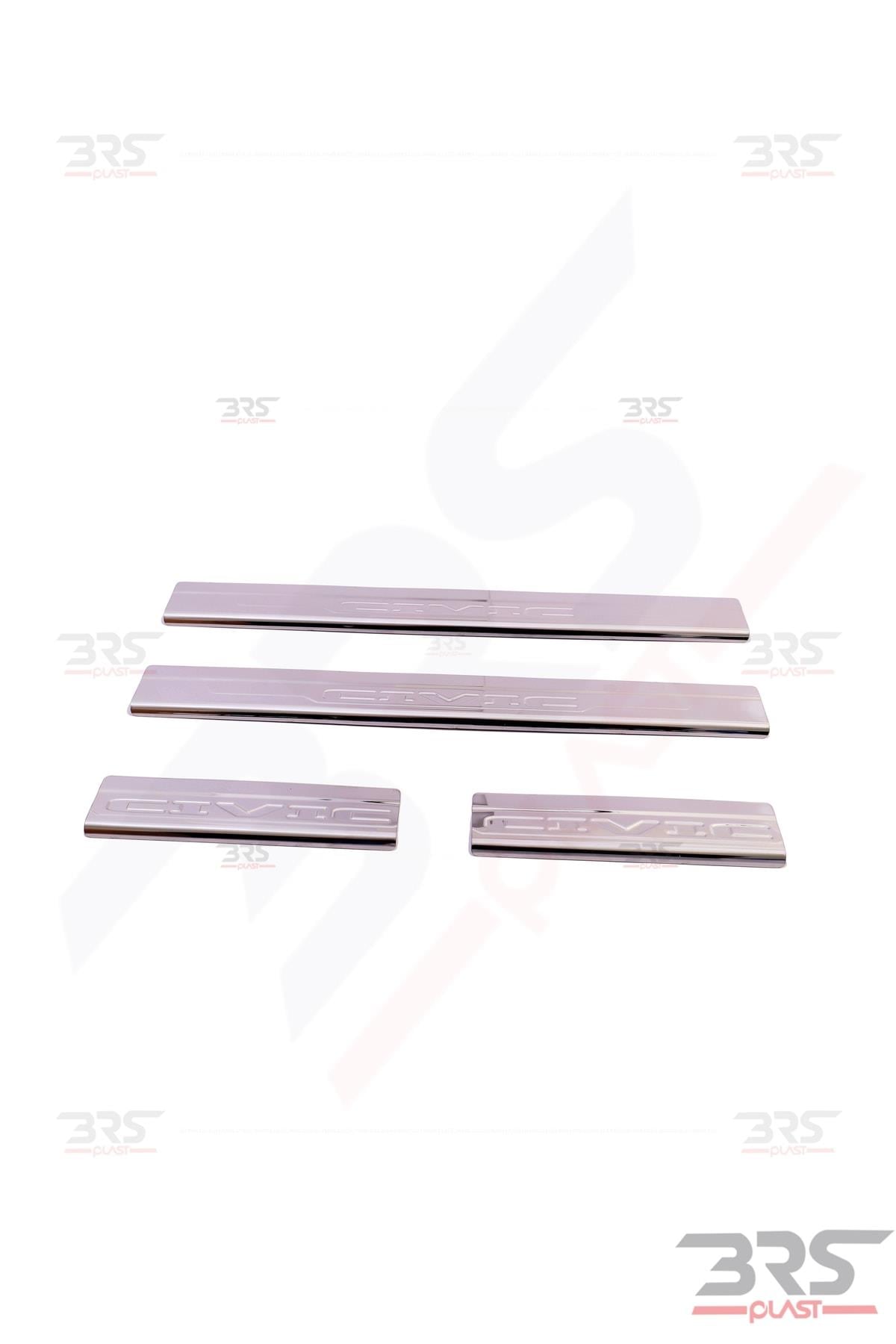 Honda Civic 2006-2012 Krom Kapı Eşiği Paslanmaz Çelik