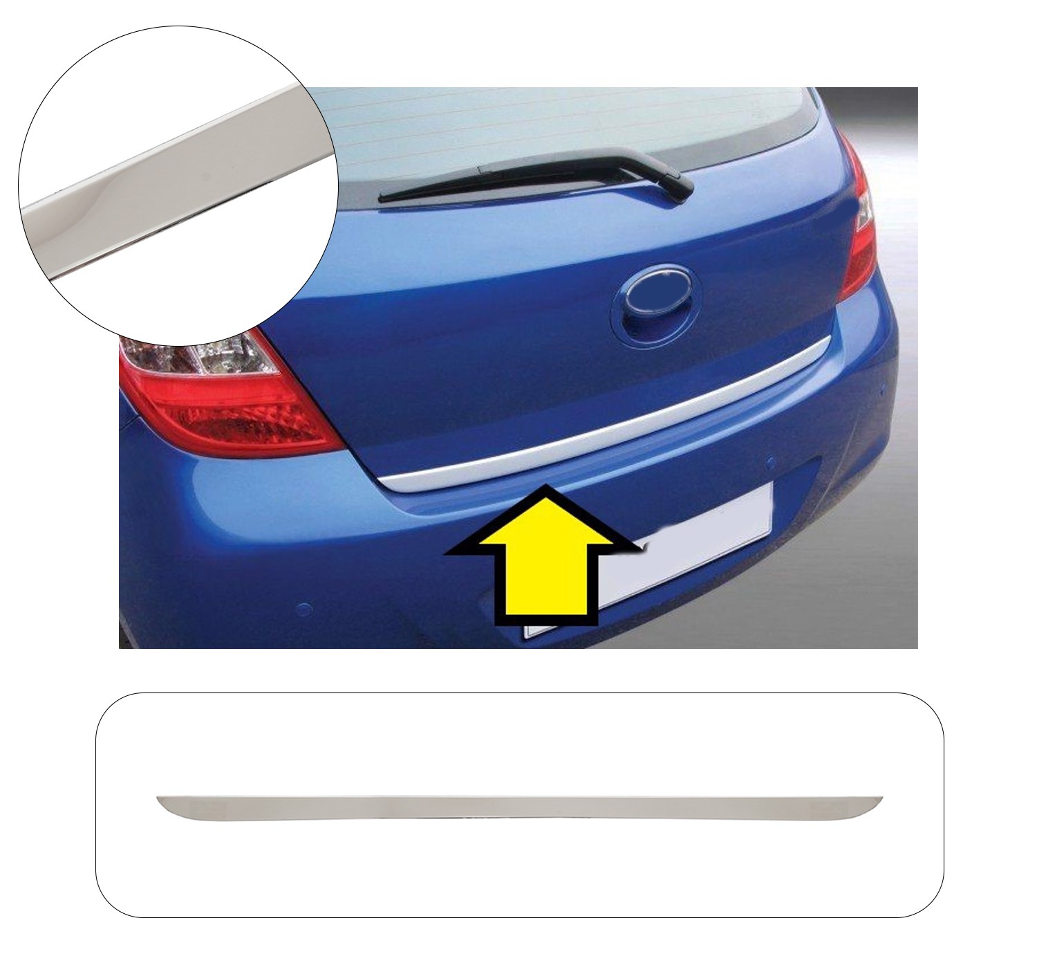 HYUNDAI I20 2008-2012 BAGAJ ALT ÇITA
