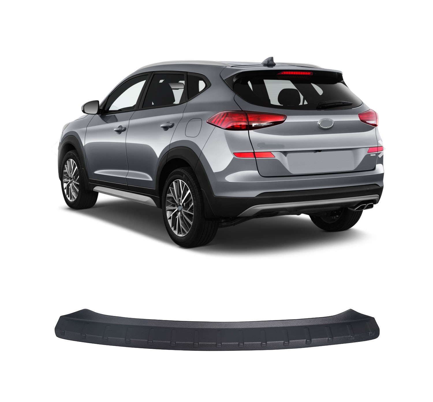 HYUNDAI TUCSON 2021- ABS GENİŞ ARKA TAMPON KORUMA