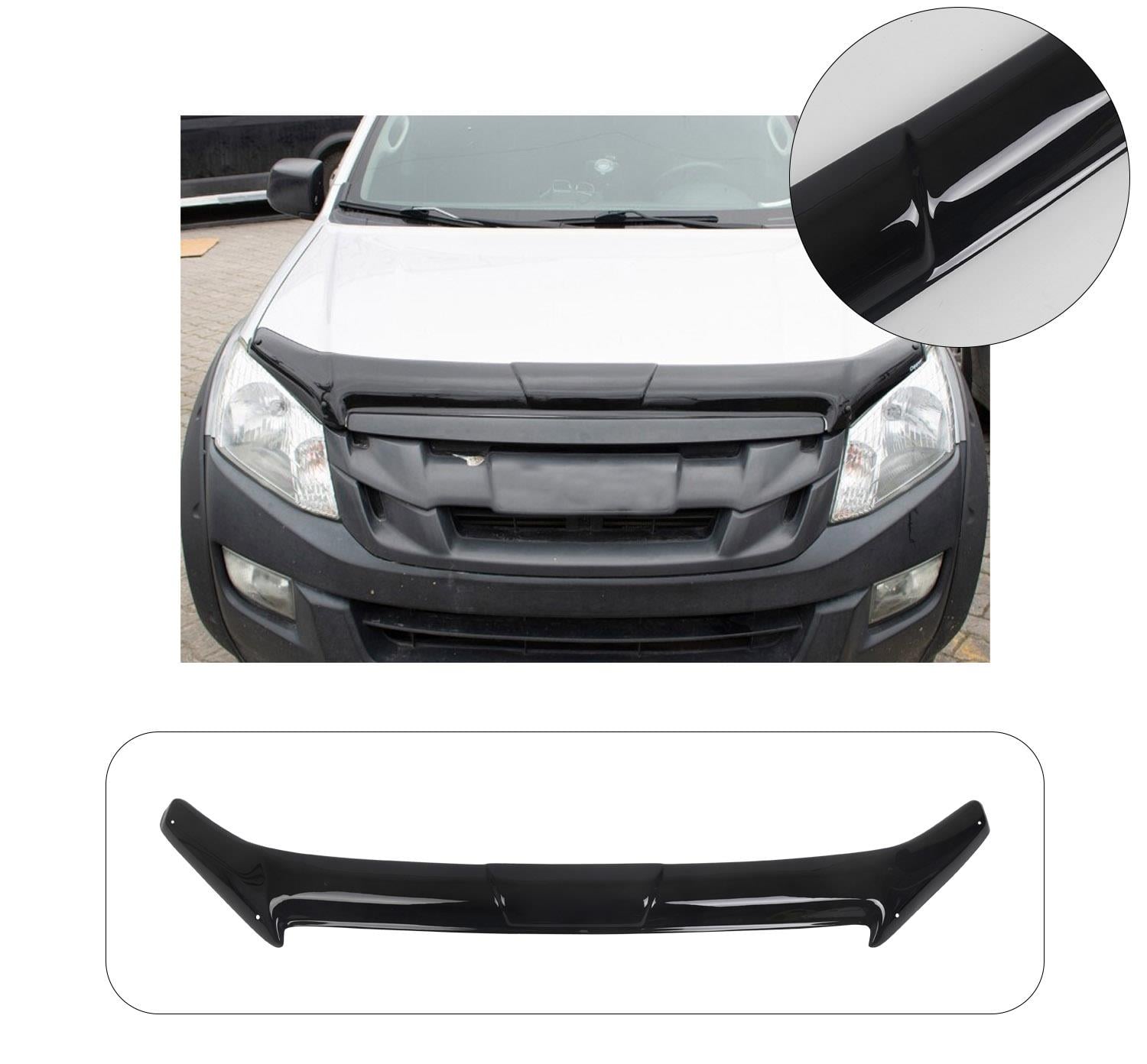 Isuzu D-Max Uyumlu 2006-2012 Abs Kaput Rüzgarlığı