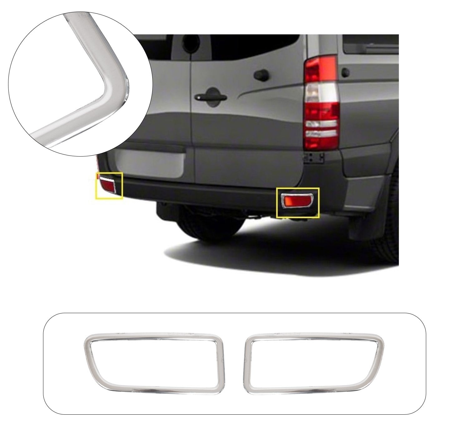 MERCEDES SPRINTER W906 2006-2018 REFLEKTÖR ÇERÇEVESİ
