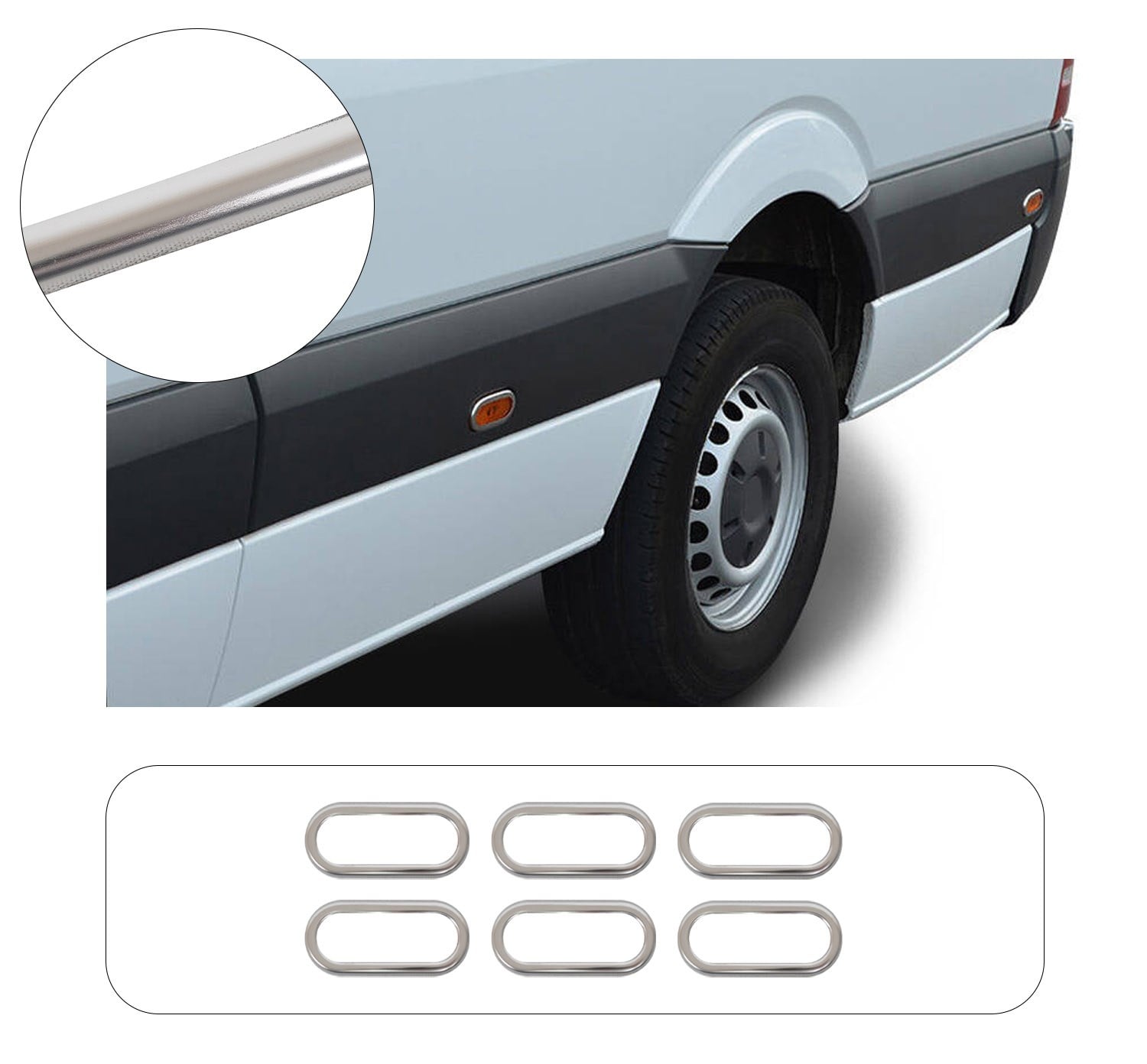 MERCEDES SPRINTER W906 REFLEKTÖR ÇERÇEVESİ