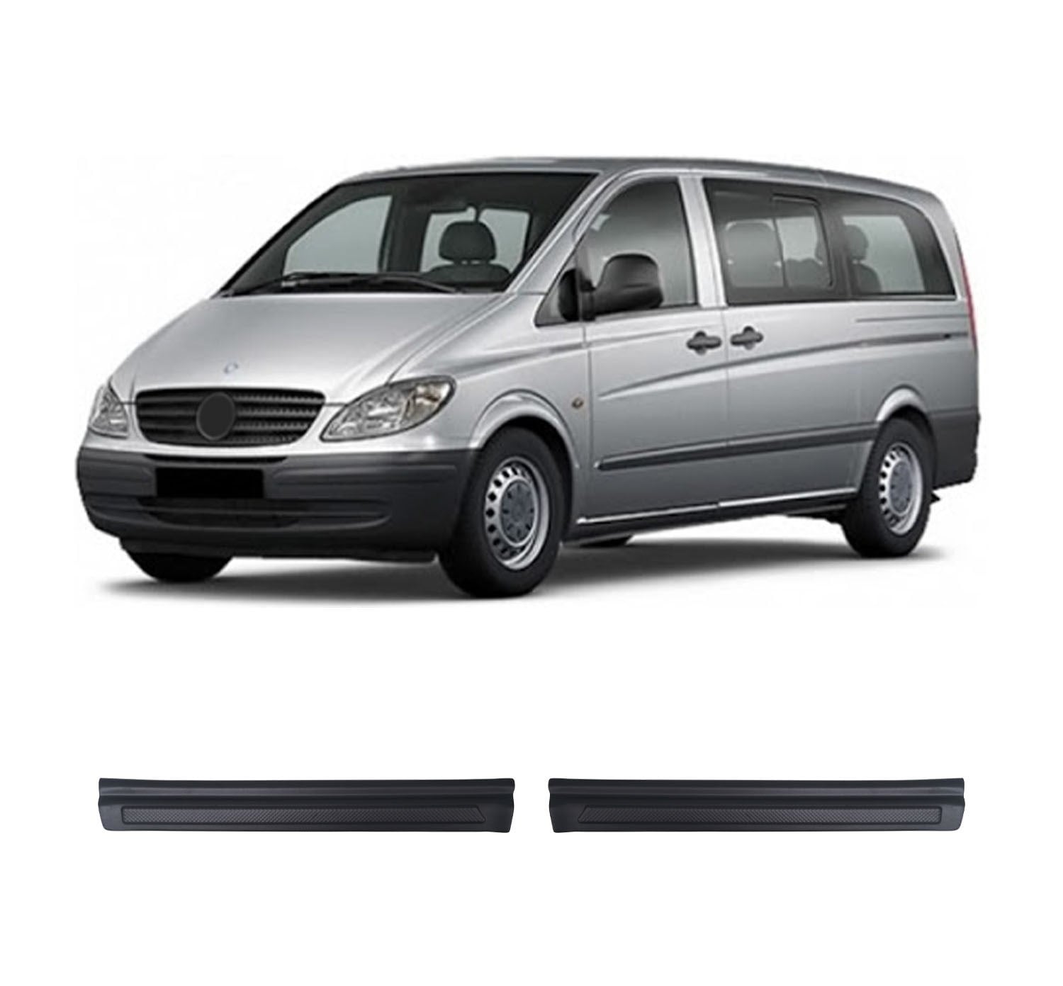 MERCEDES W639 2004-2014 ABS KAPI EŞİĞİ 2 PRÇ