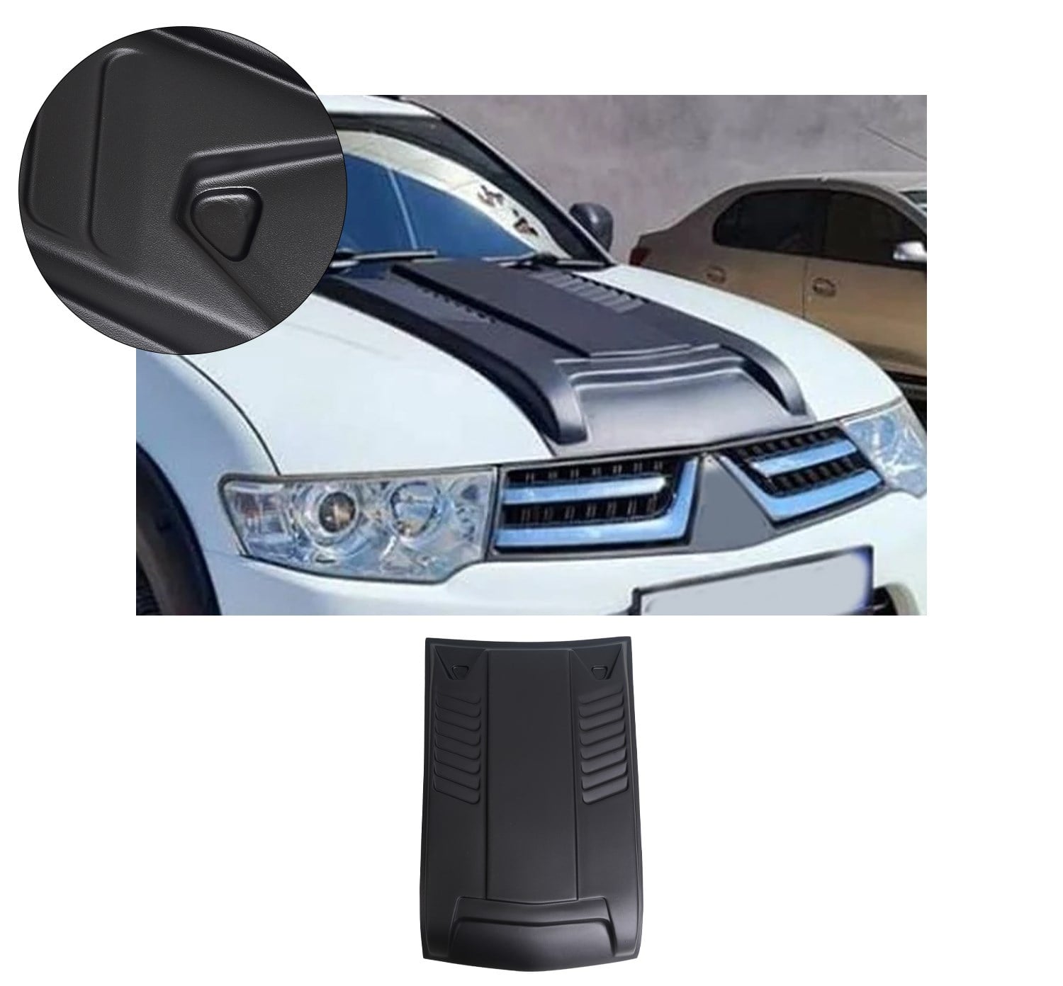 MITSUBISHI L200 2007-2014 ÖN KAPUT SCOOP HAVALANDIRMA