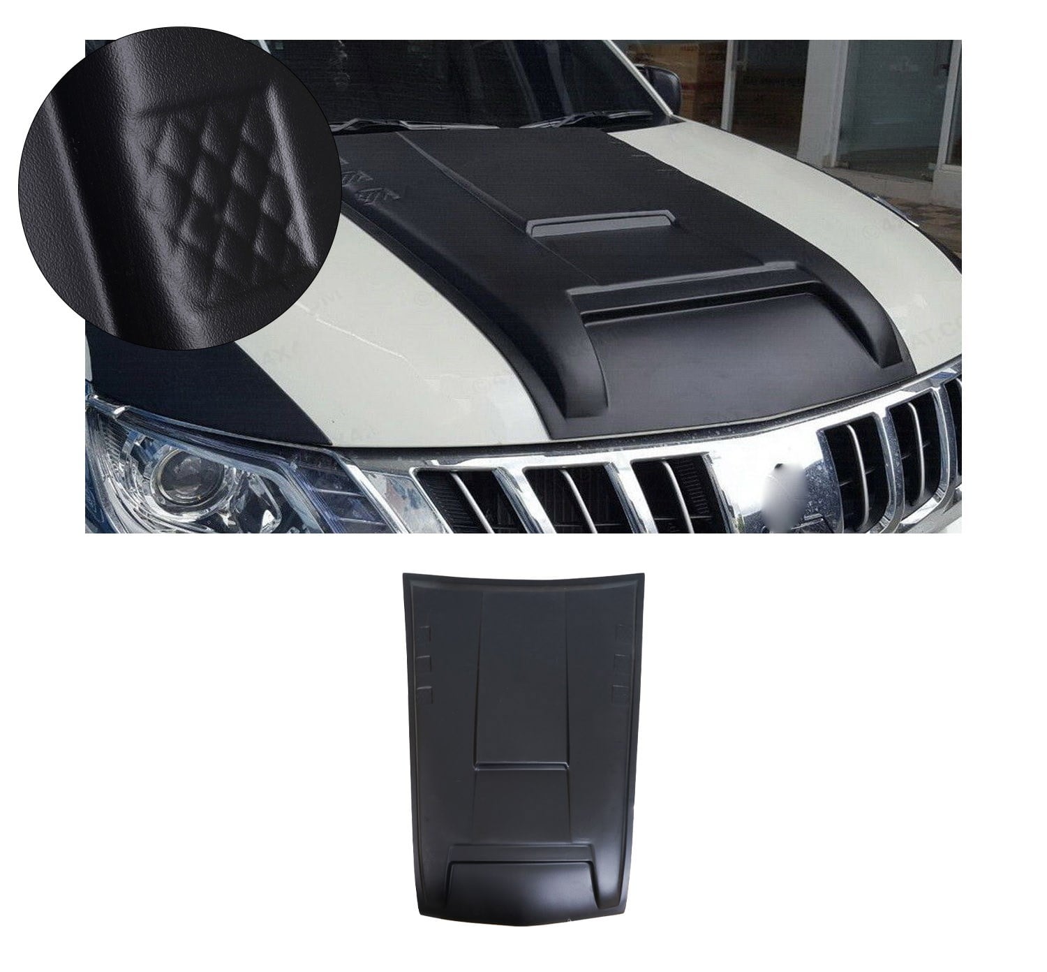 MITSUBISHI L200 2015-2019 ÖN KAPUT SCOOP HAVALANDIRMA