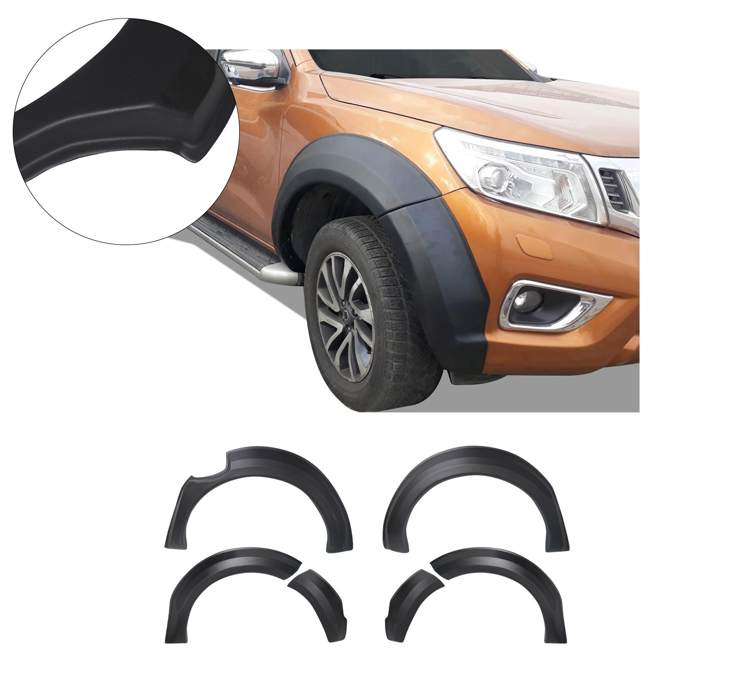 NISSAN NAVARA 2015- ÇAMURLUK DODİK 6 PRÇ