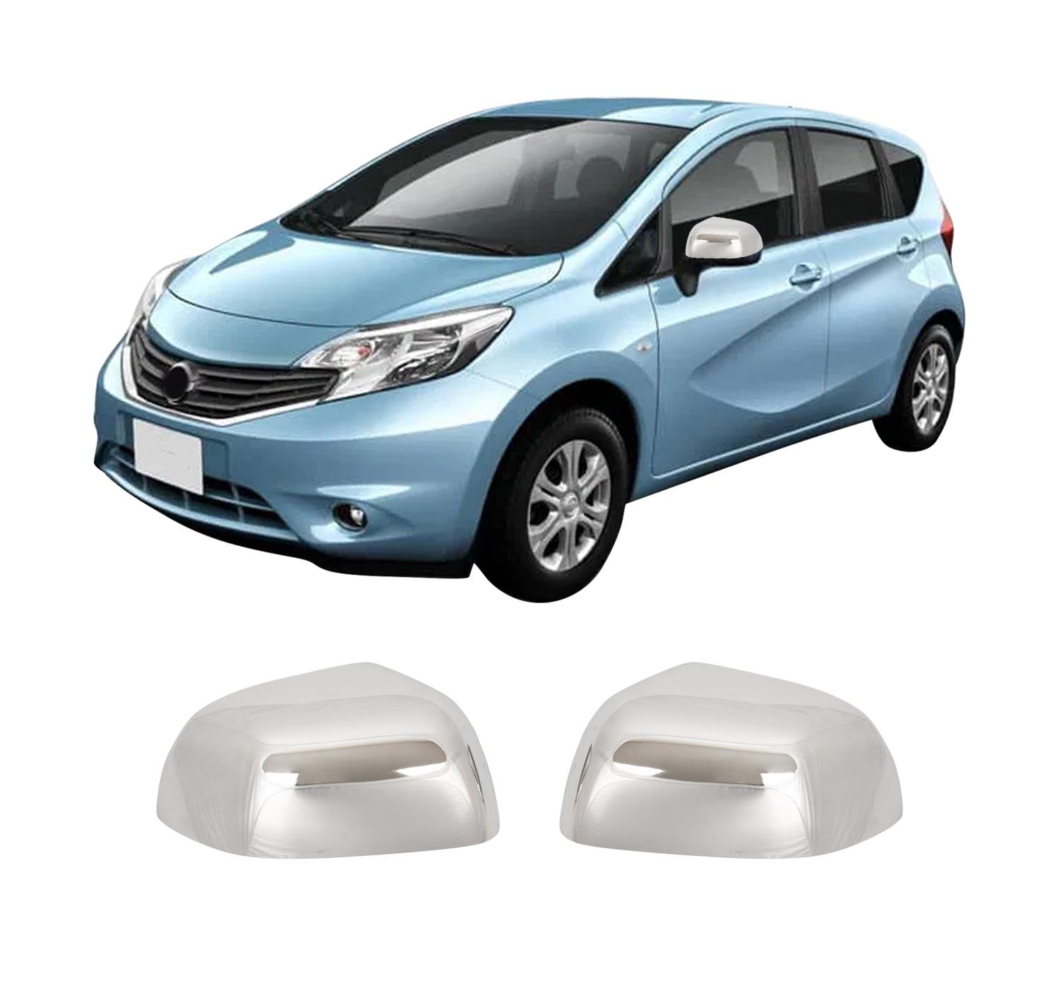 NISSAN NOTE 2012- AYNA KAPAĞI PASLANMAZ ÇELİK
