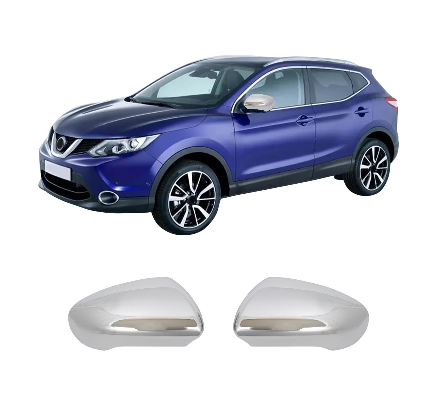 NISSAN QASHQAI J10 2007-2014 AYNA KAPAĞI ABS KROM