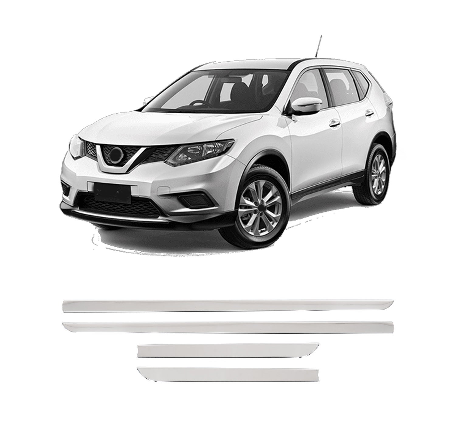 NISSAN X-TRAIL T32 2013- YAN KAPI ÇITASI 4 PRÇ savaş model