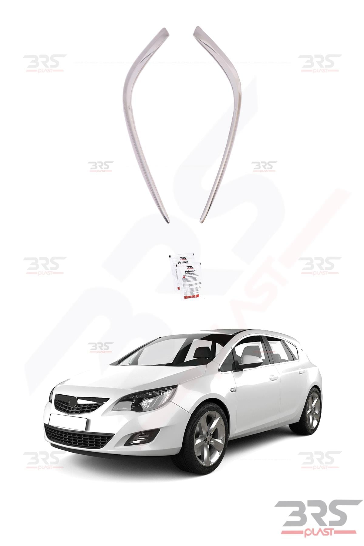 Opel Astra J Krom Sis Çerçevesi 2010-2014 Paslanmaz Çelik